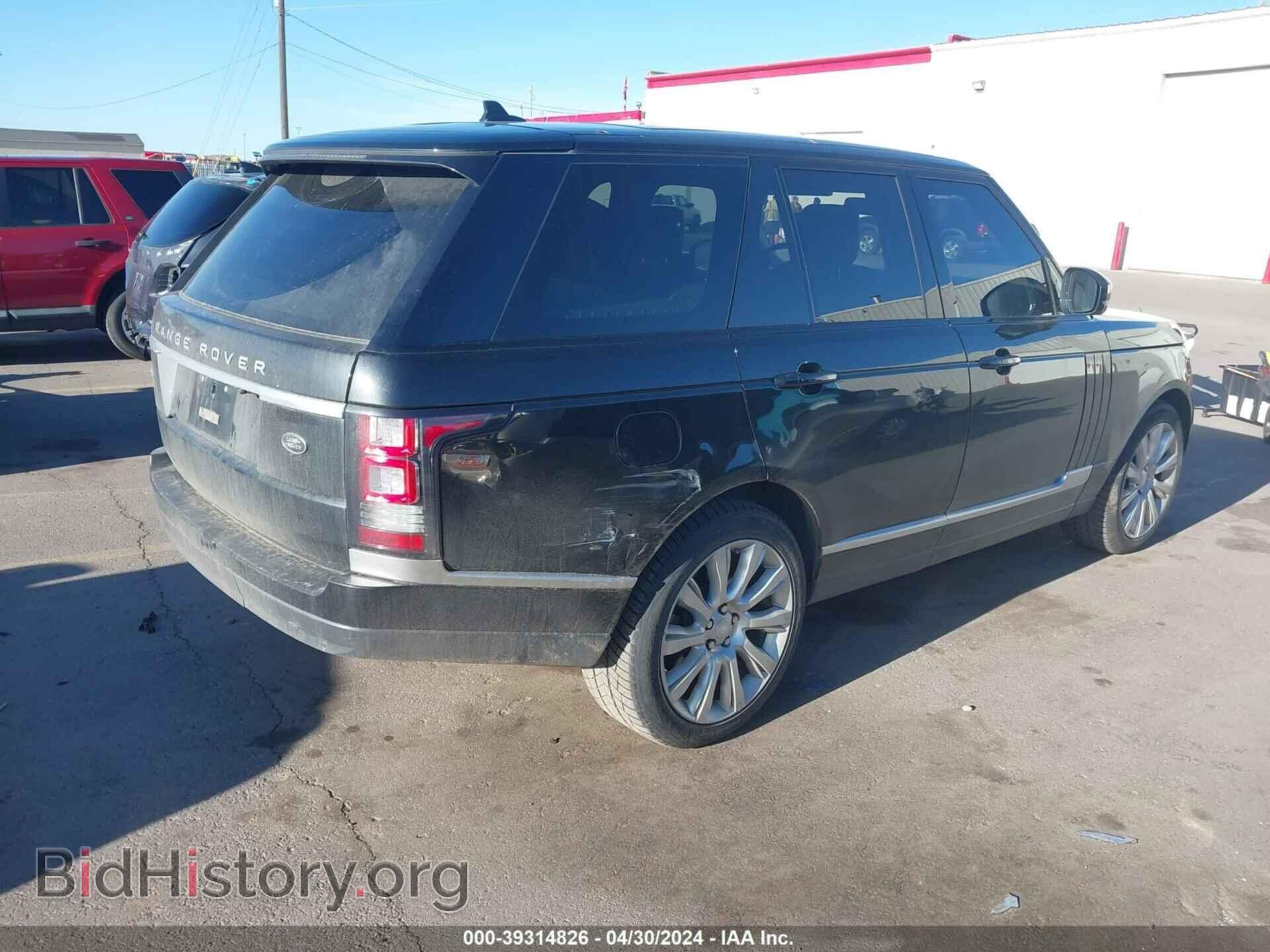 2016 LAND ROVER RANGE ROVER - VIN: SALGS2EF9GA307066 - Фото 4