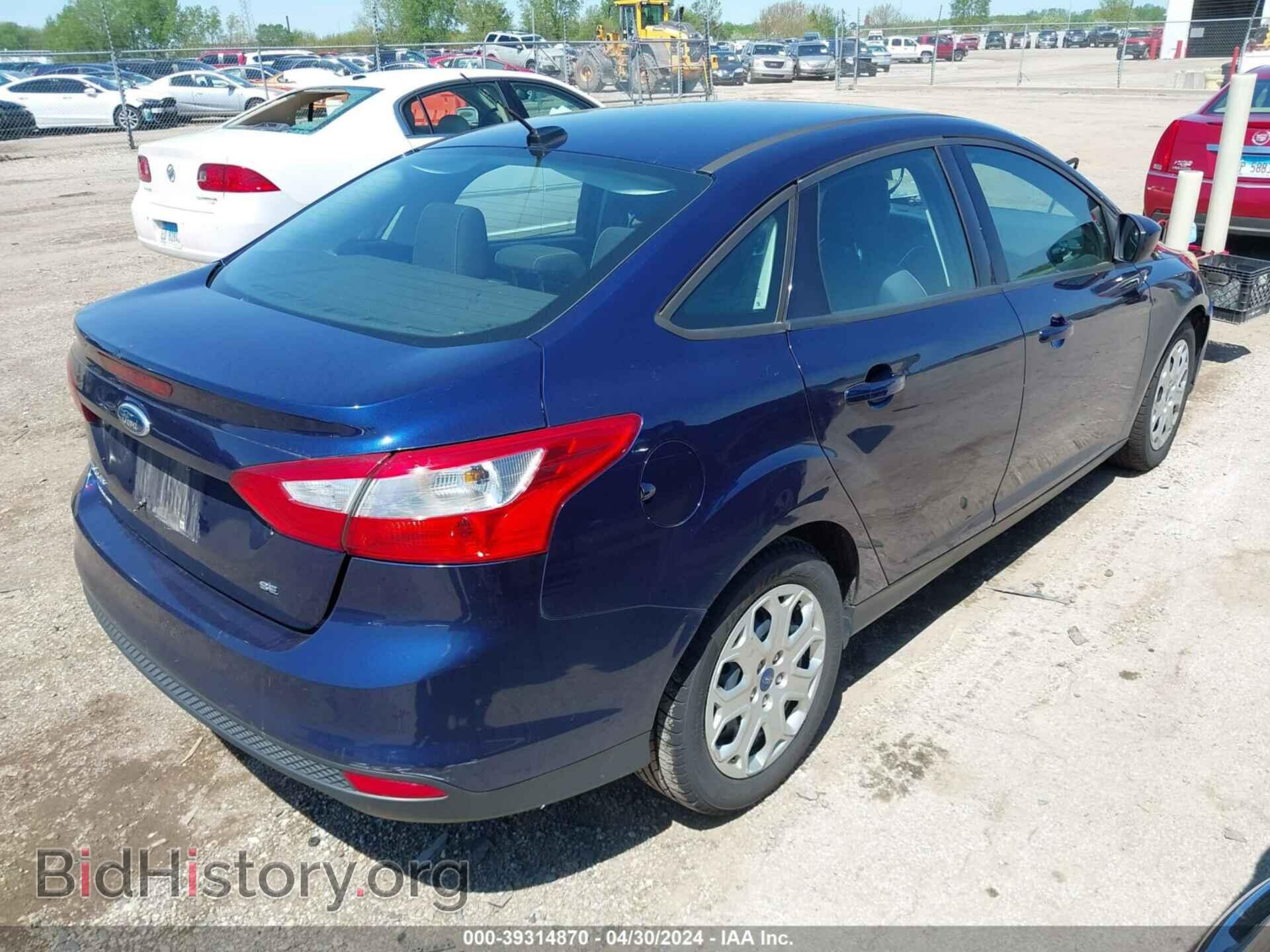 2012 FORD FOCUS - VIN: 1FAHP3F29CL157463 - Фото 4