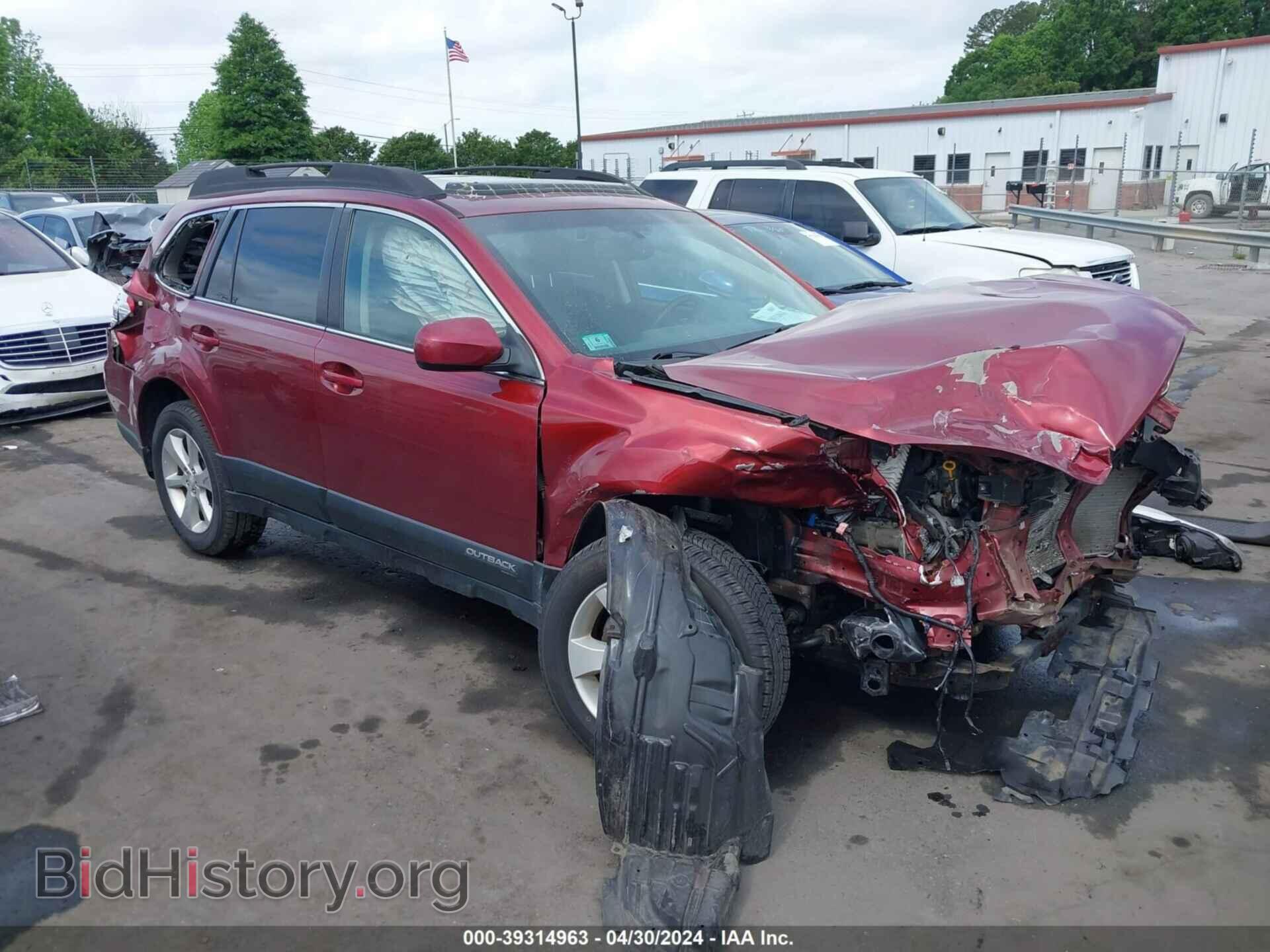 Photo 4S4BRBFC2E3272238 - SUBARU OUTBACK 2014
