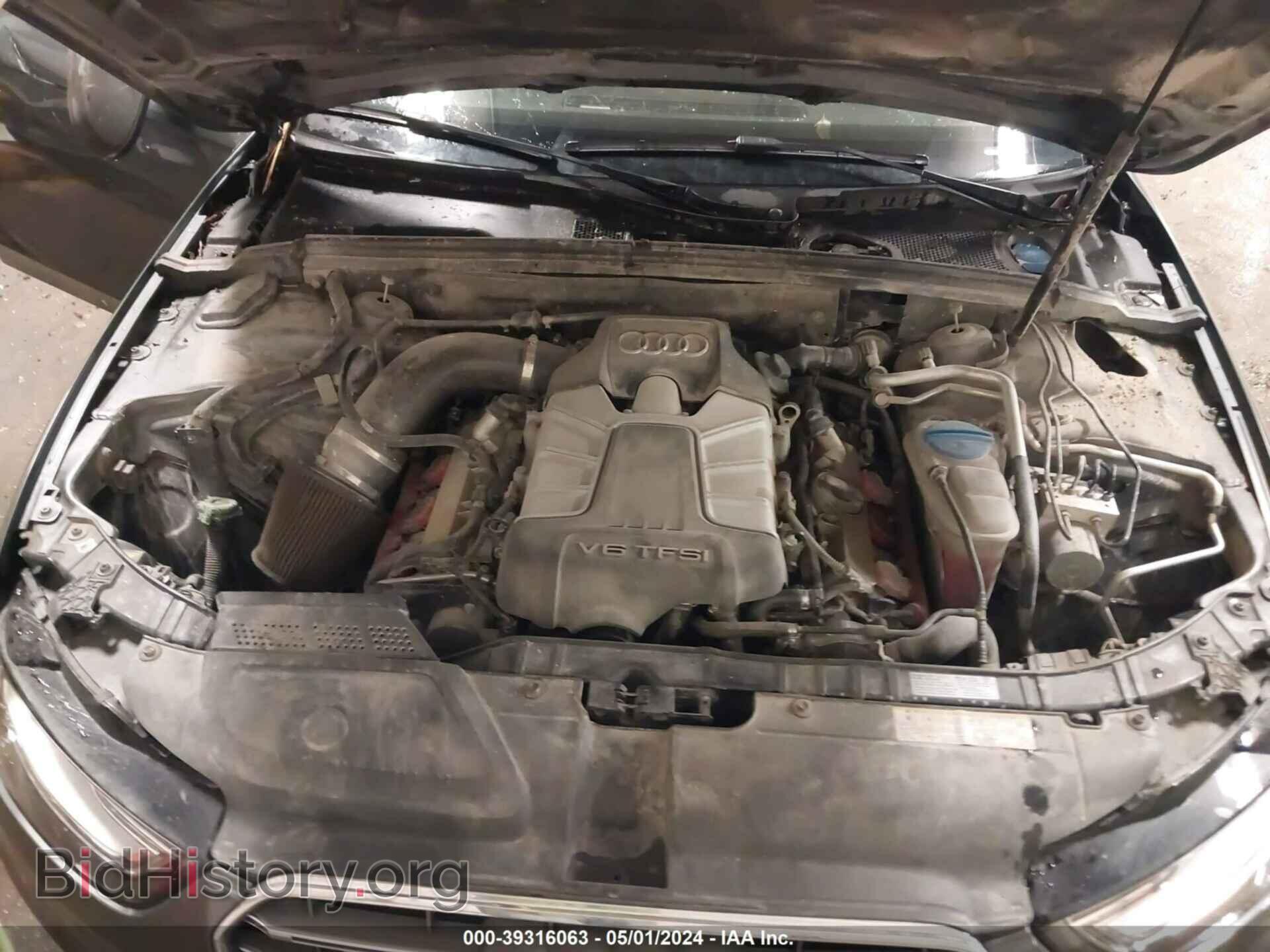 2013 AUDI S4 - VIN: WAUDGAFLXDA238343 - Фото 10