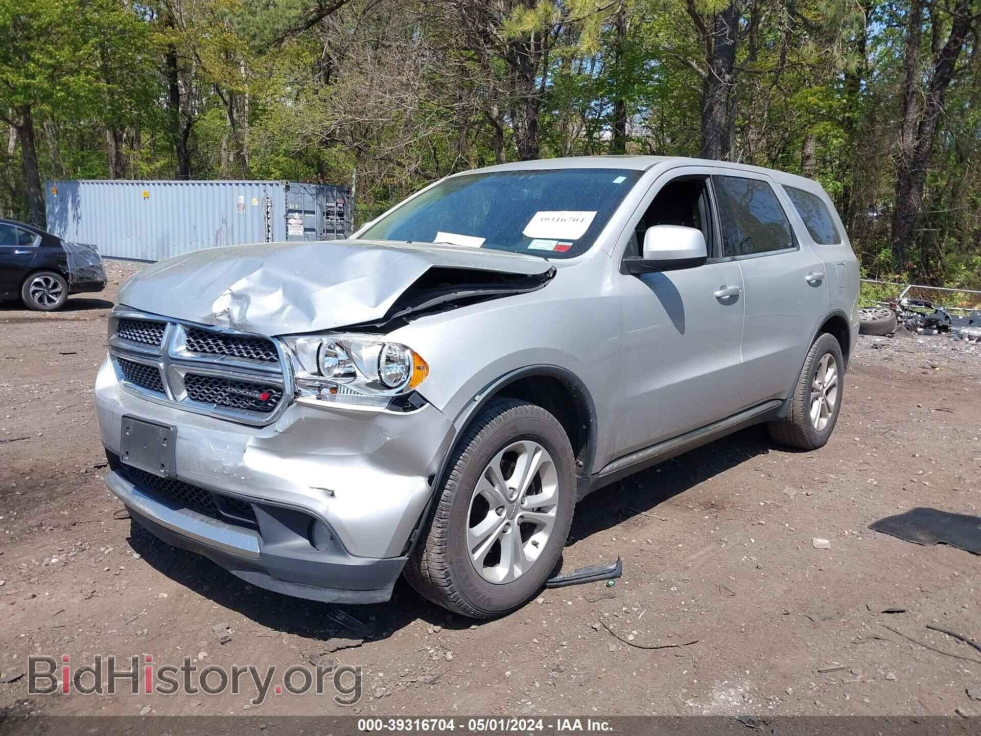 2013 DODGE DURANGO - VIN: 1C4RDJAG9DC643741 - Photo 2