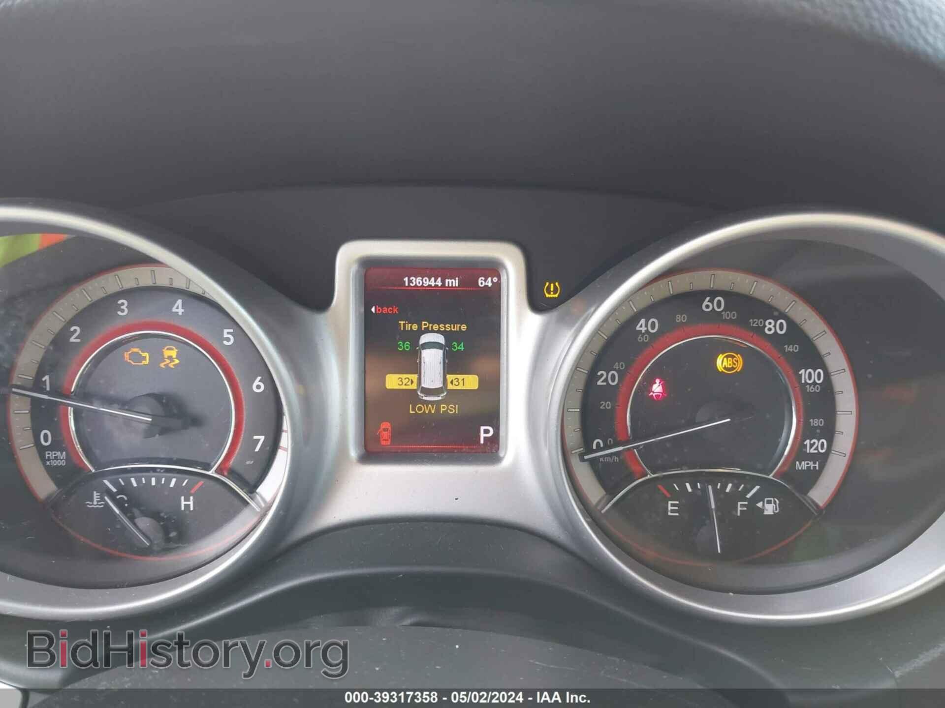 2011 DODGE JOURNEY - VIN: 3D4PG4FB0BT530133 - Фото 7