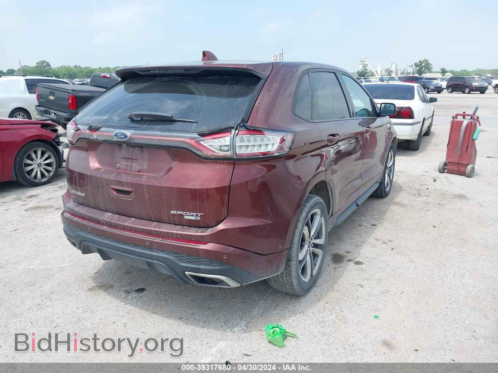 2015 FORD EDGE - VIN: 2FMTK4AP7FBB62494 - Photo 4