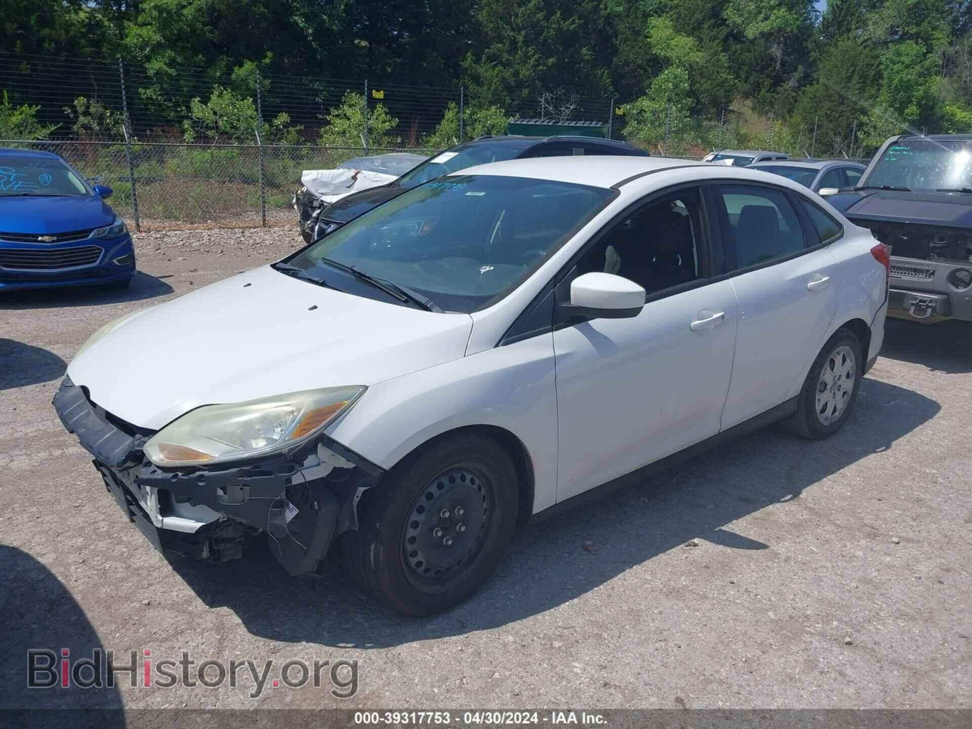 2012 FORD FOCUS - VIN: 1FAHP3F24CL201384 - Фото 2