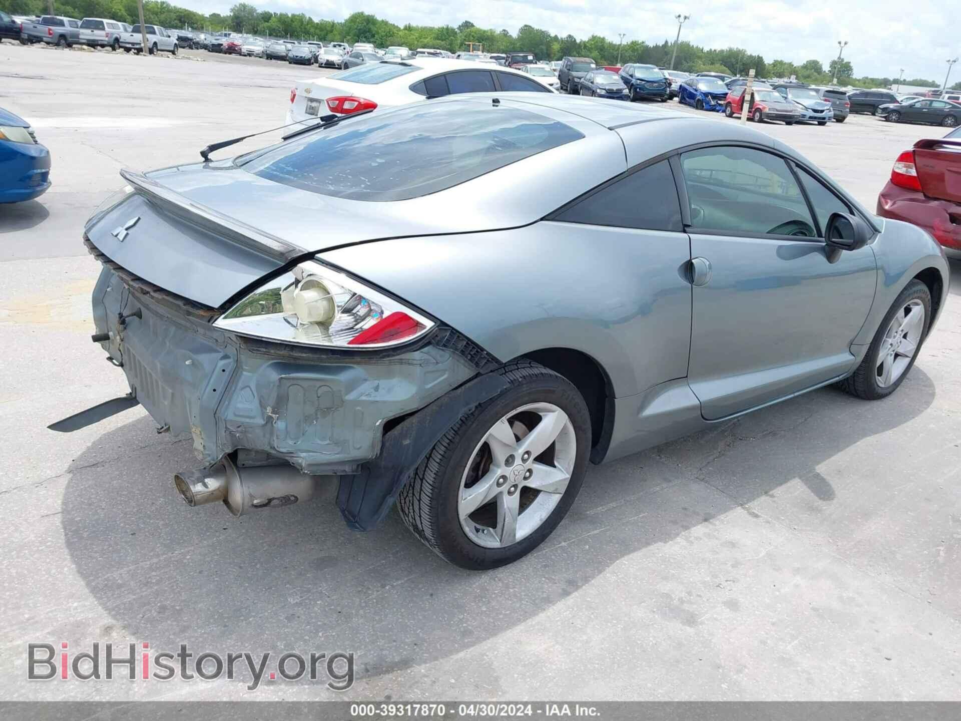 2007 MITSUBISHI ECLIPSE - VIN: 4A3AK34T07E011143 - Photo 4