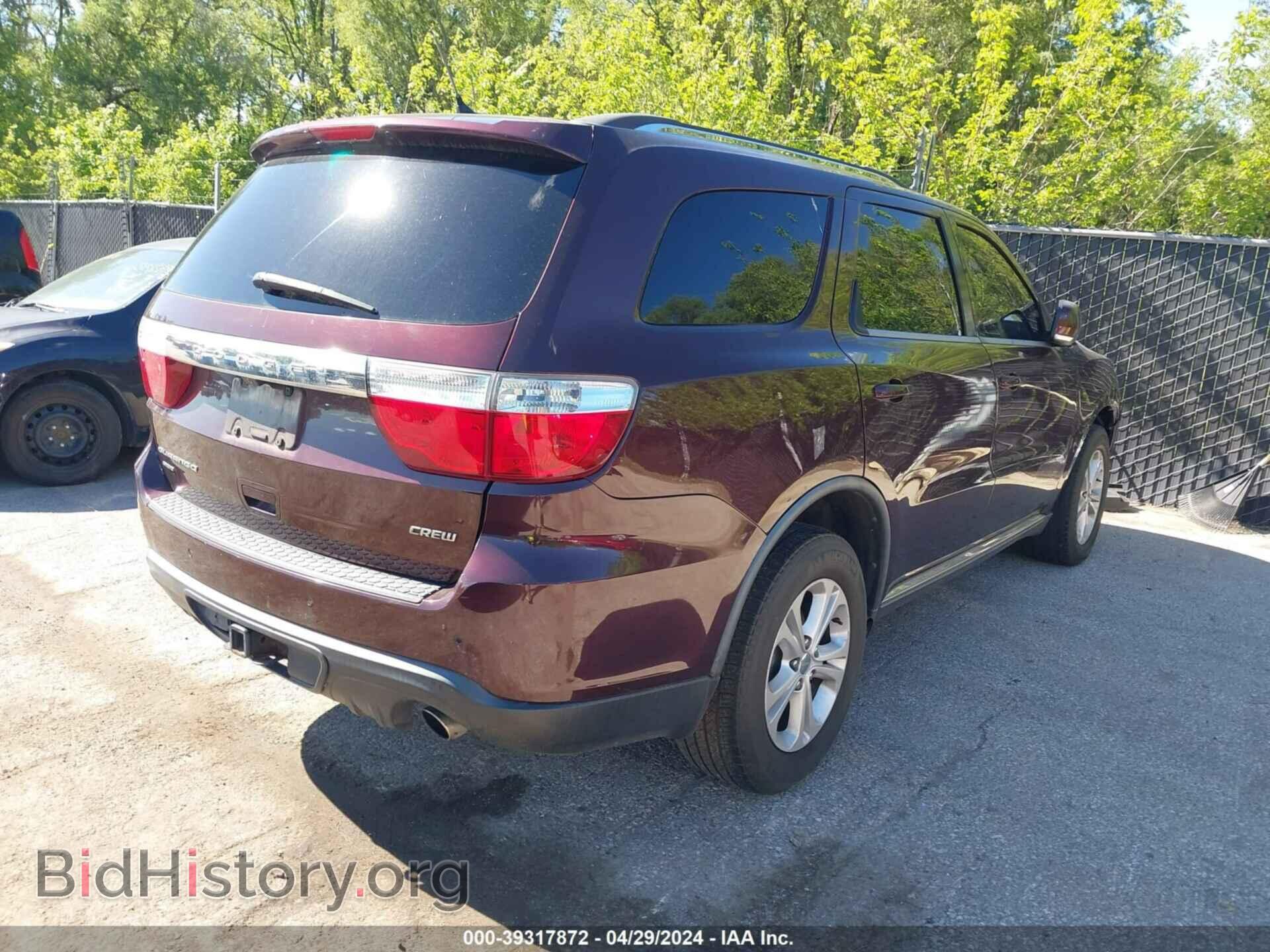 2012 DODGE DURANGO - VIN: 1C4RDJDG8CC181117 - Фото 4