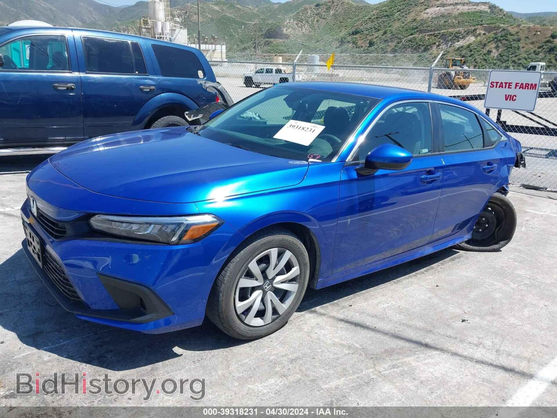 2023 HONDA CIVIC - VIN: 2HGFE2F23PH542426 - Фото 2