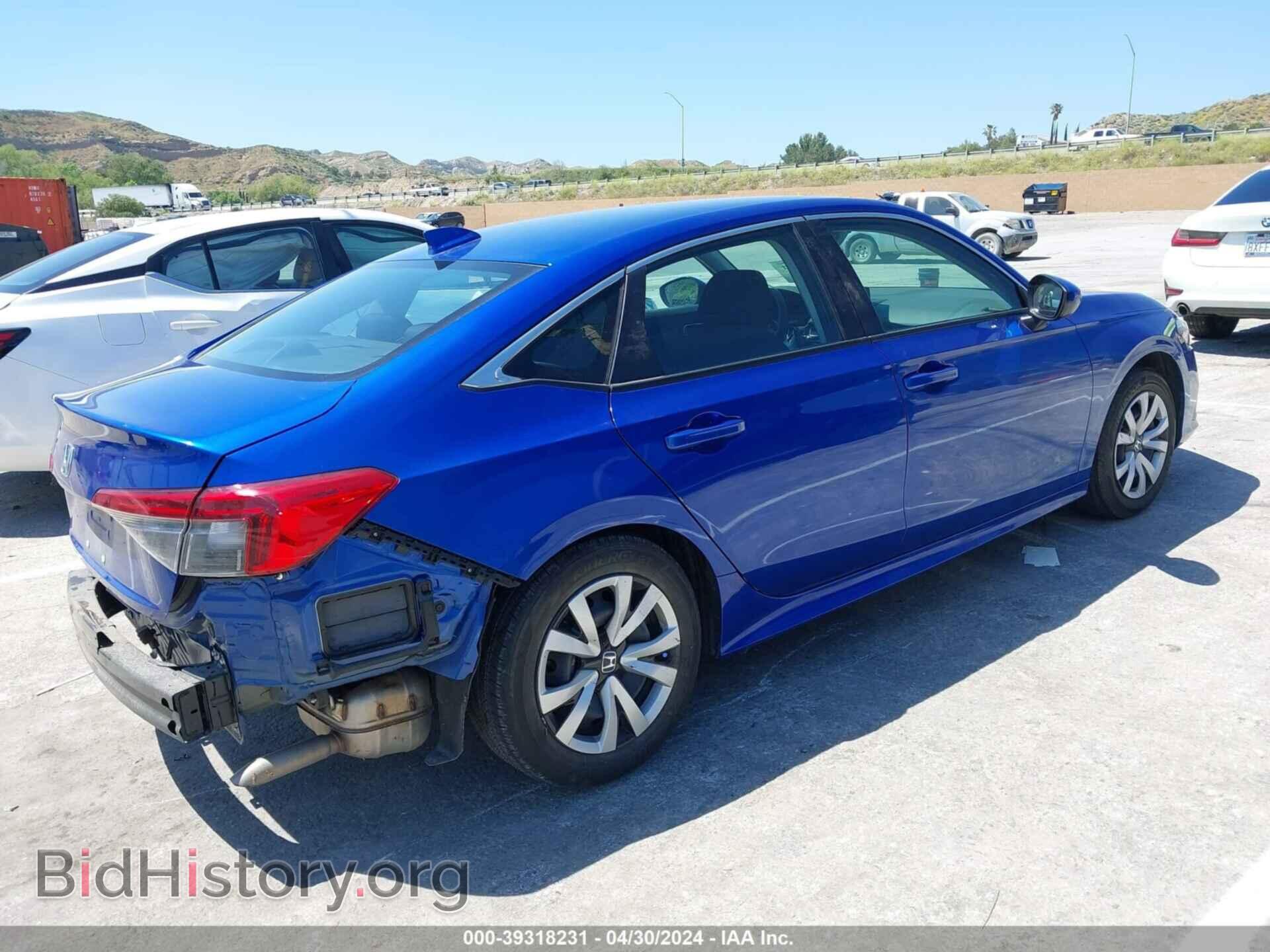 2023 HONDA CIVIC - VIN: 2HGFE2F23PH542426 - Фото 4