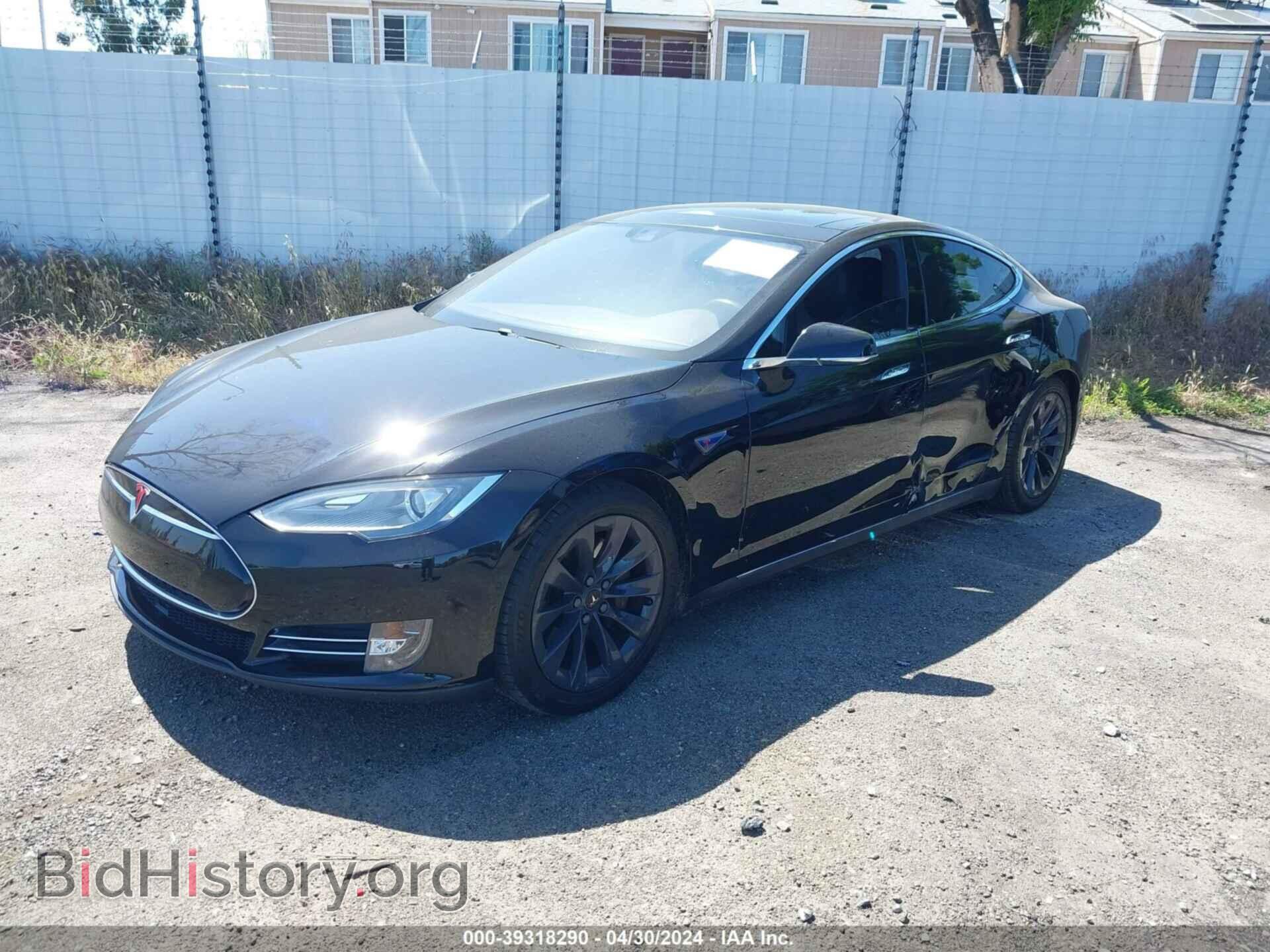2015 TESLA MODEL S - VIN: 5YJSA1H2XFF080225 - Фото 2