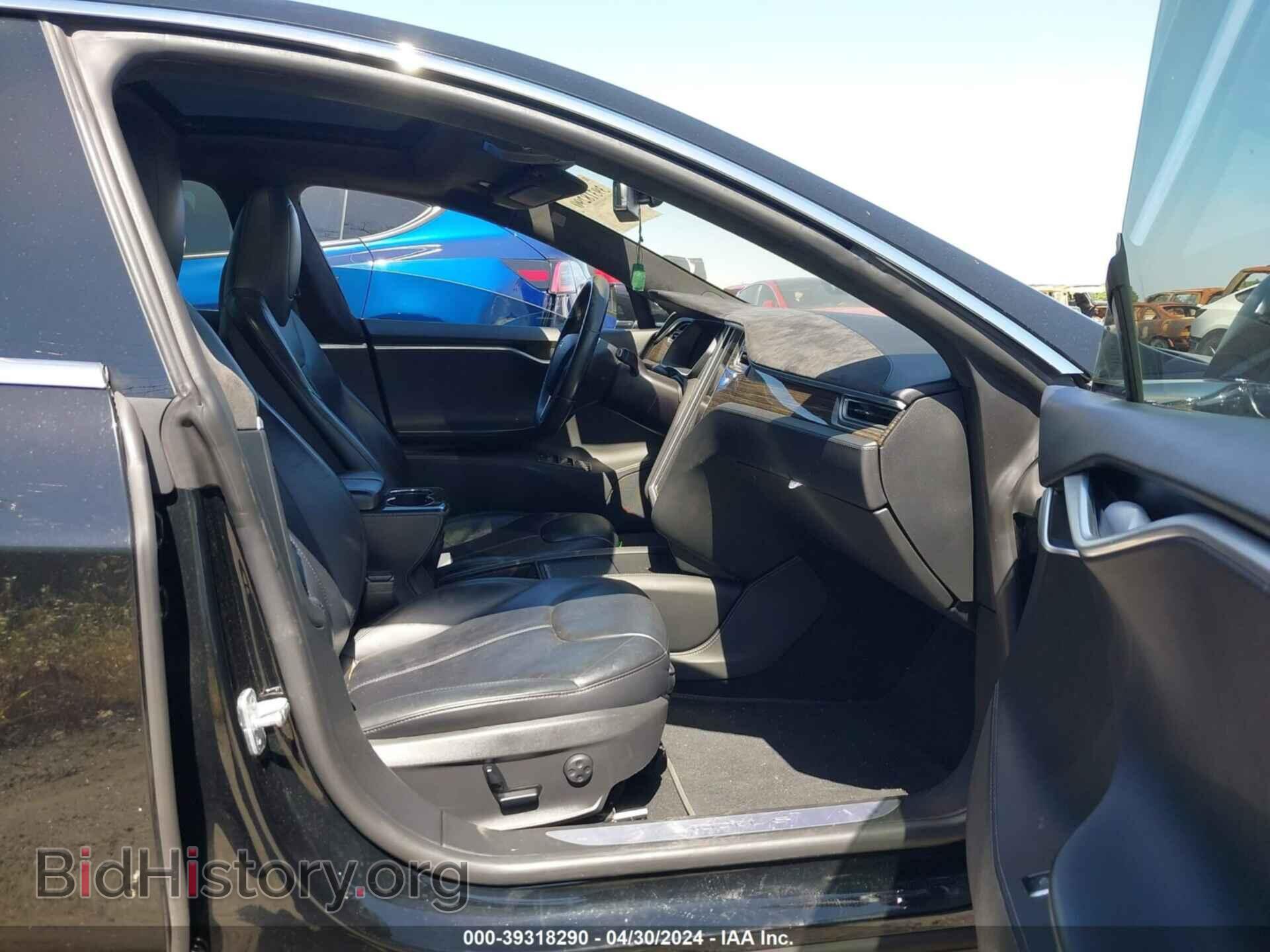 2015 TESLA MODEL S - VIN: 5YJSA1H2XFF080225 - Фото 5