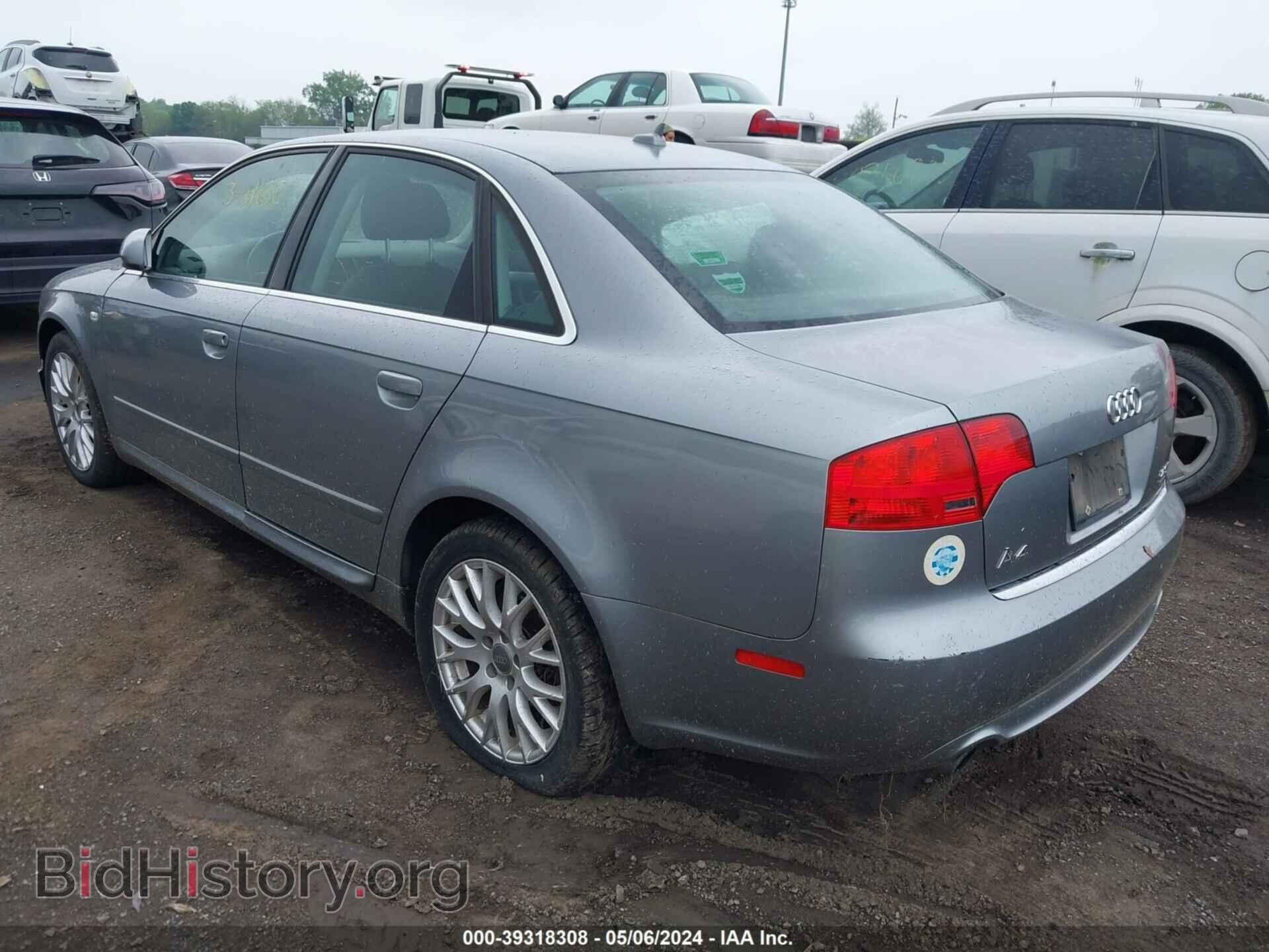 2008 AUDI A4 - VIN: WAUDF78E28A147061 - Фото 3