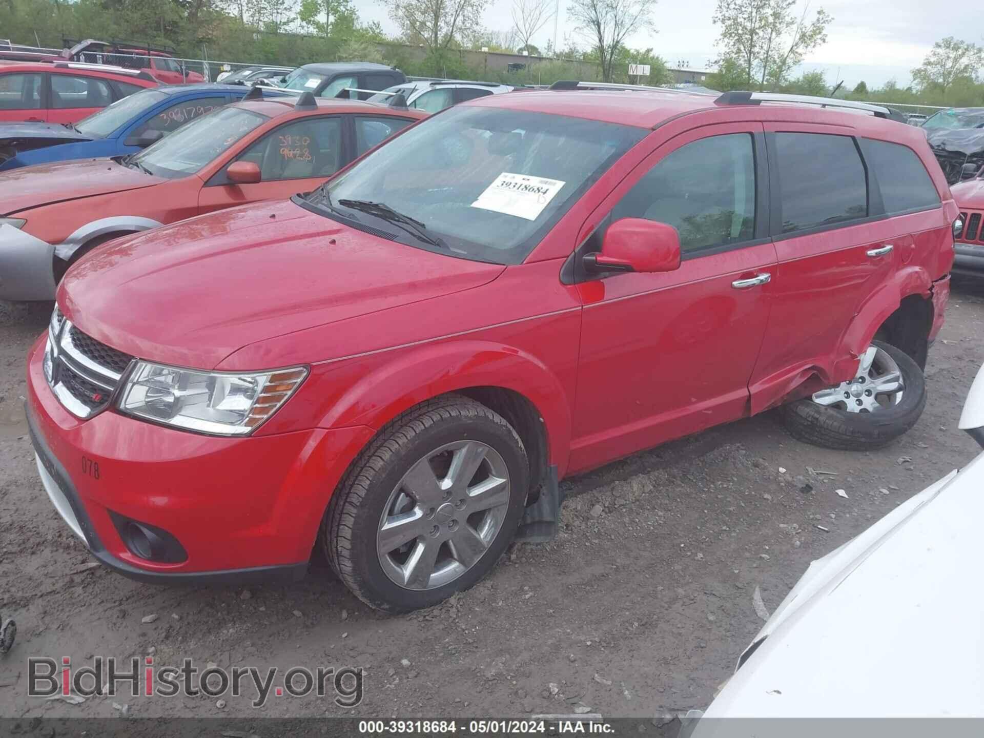 2012 DODGE JOURNEY - VIN: 3C4PDDDG6CT362083 - Фото 2