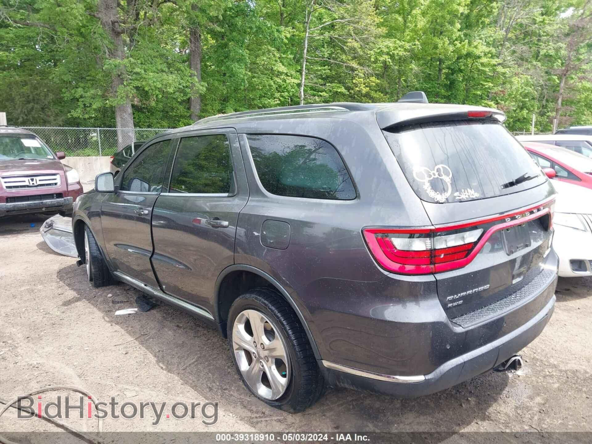 2015 DODGE DURANGO - VIN: 1C4RDJDG5FC177076 - Фото 3