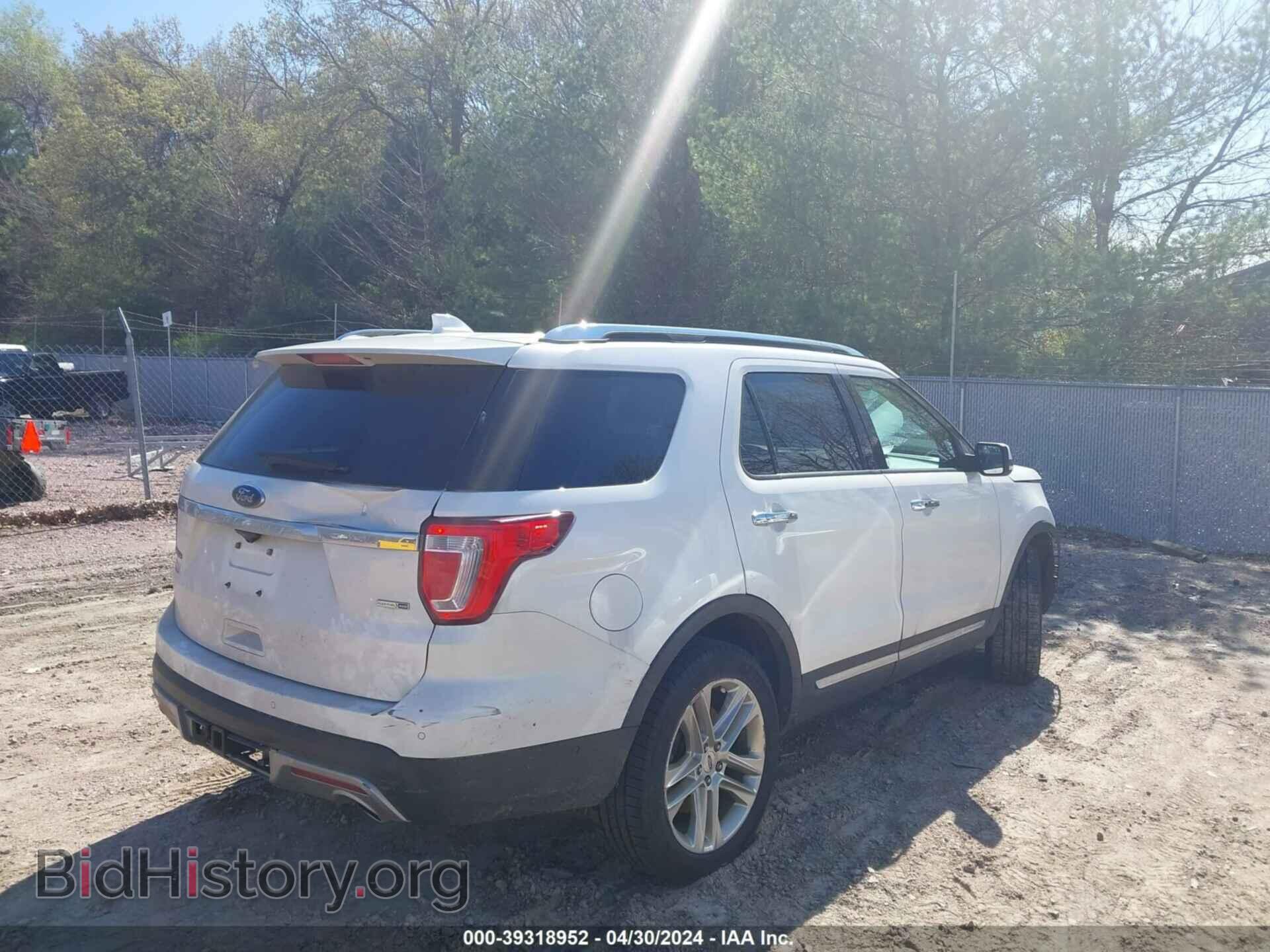 2016 FORD EXPLORER - VIN: 1FM5K8F83GGD06652 - Фото 4