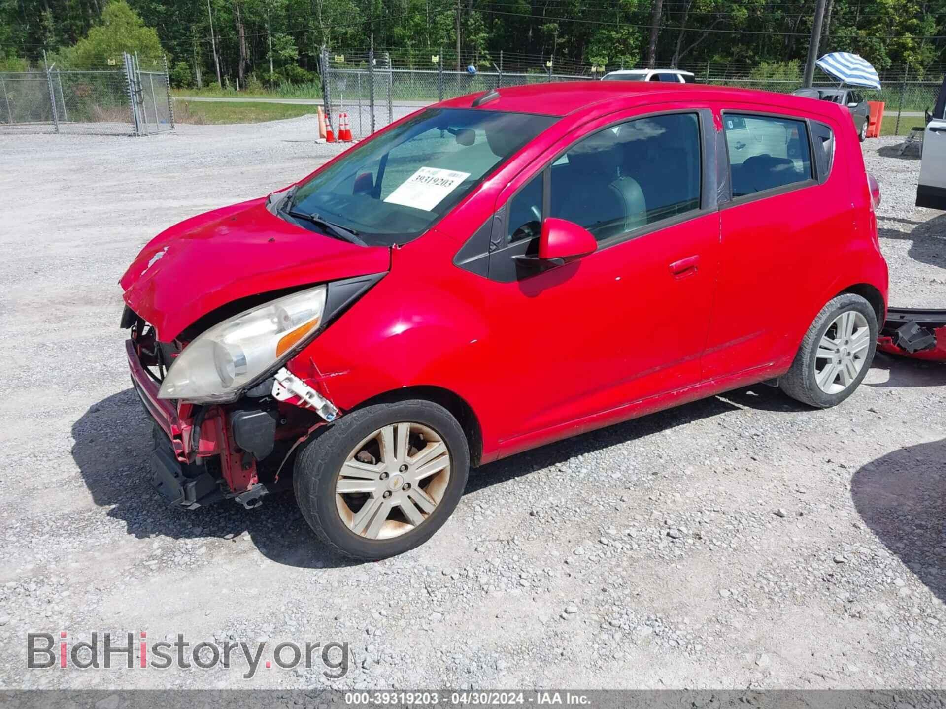 2014 CHEVROLET SPARK - VIN: KL8CD6S9XEC506885 - Фото 2