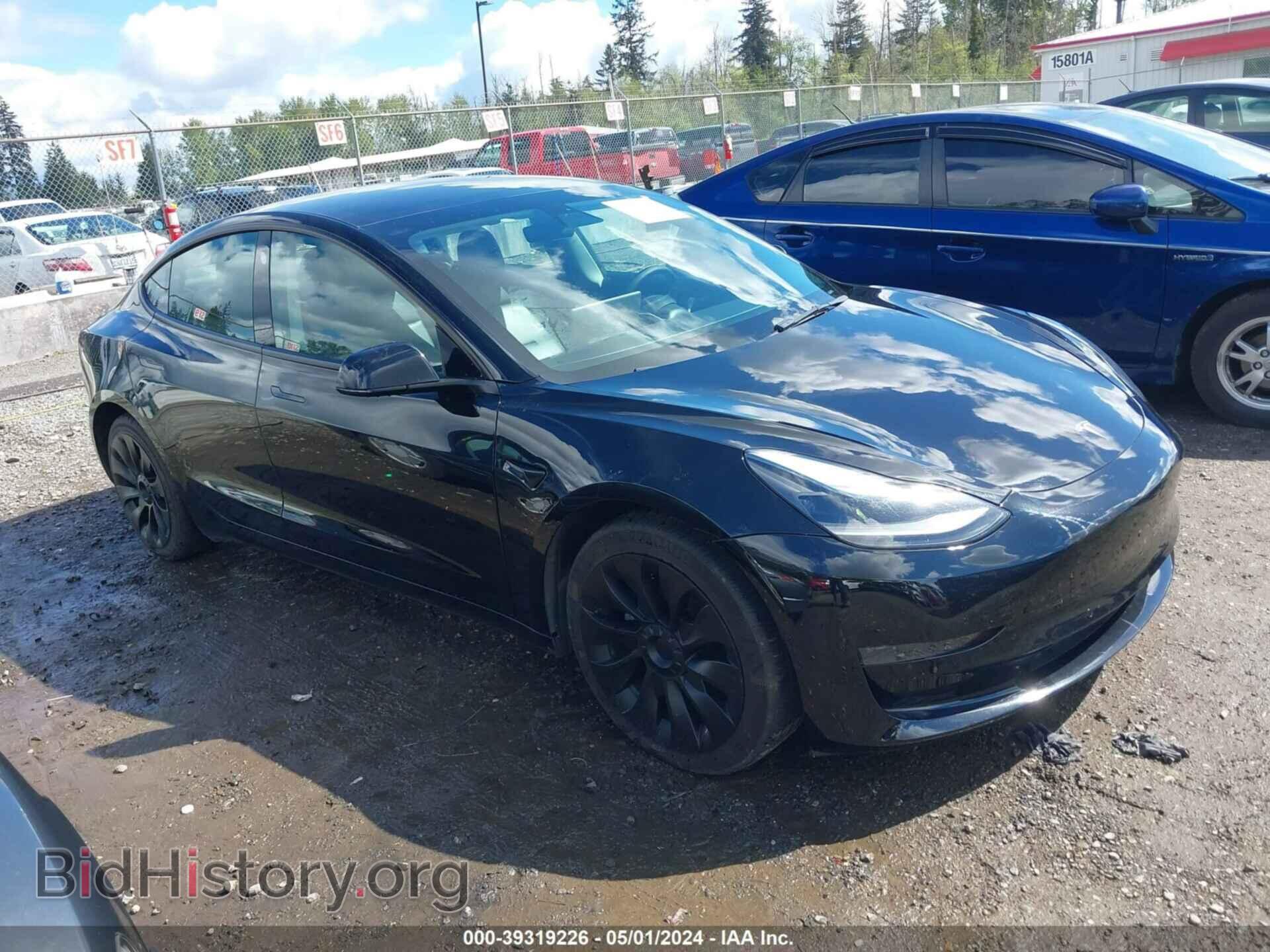 Photo 5YJ3E1EA2MF092726 - TESLA MODEL 3 2021
