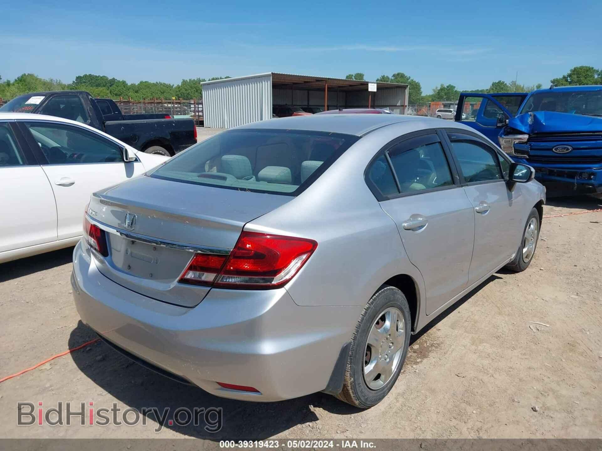 2014 HONDA CIVIC - VIN: 19XFB2F50EE018919 - Фото 4