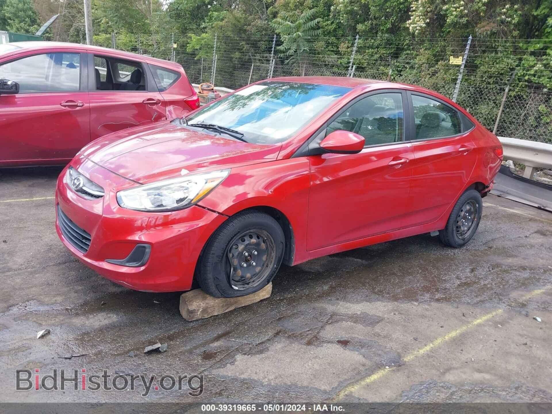 2017 HYUNDAI ACCENT - VIN: KMHCT4AE6HU383237 - Фото 2