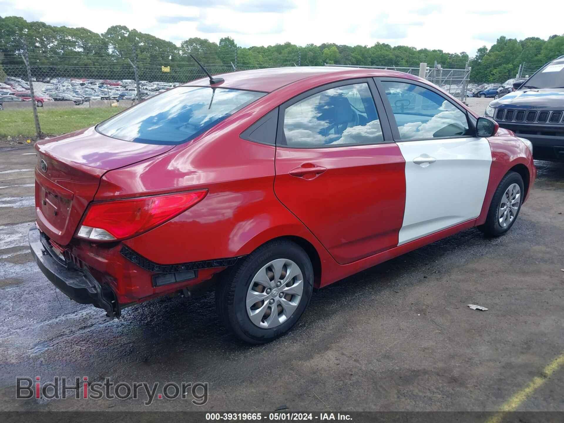 2017 HYUNDAI ACCENT - VIN: KMHCT4AE6HU383237 - Фото 4