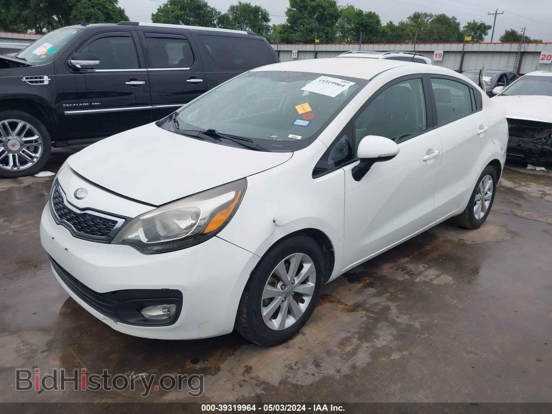 2013 KIA RIO - VIN: KNADN4A31D6233744 - Фото 2