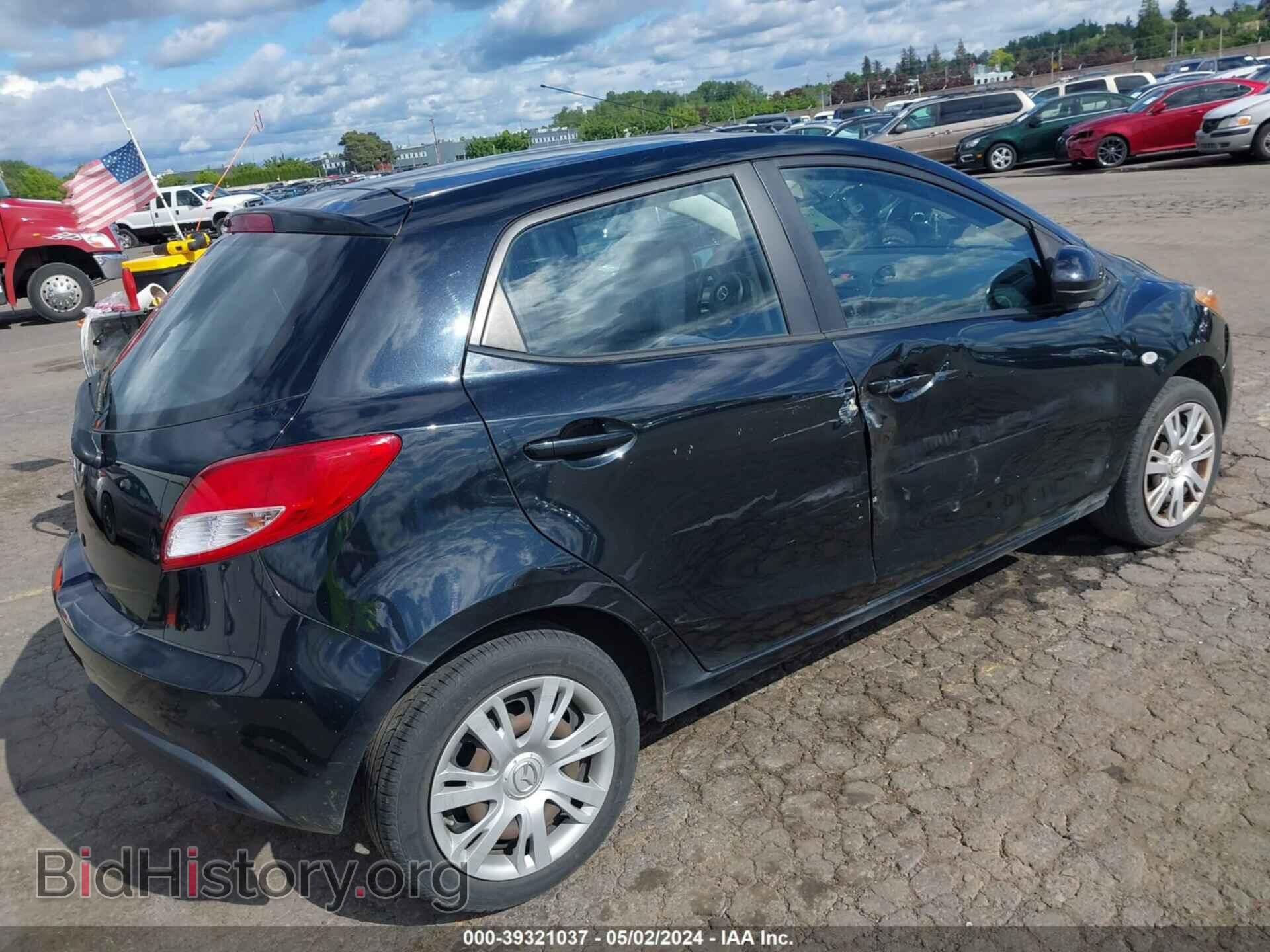 2014 MAZDA MAZDA2 - VIN: JM1DE1KZ3E0173250 - Фото 4