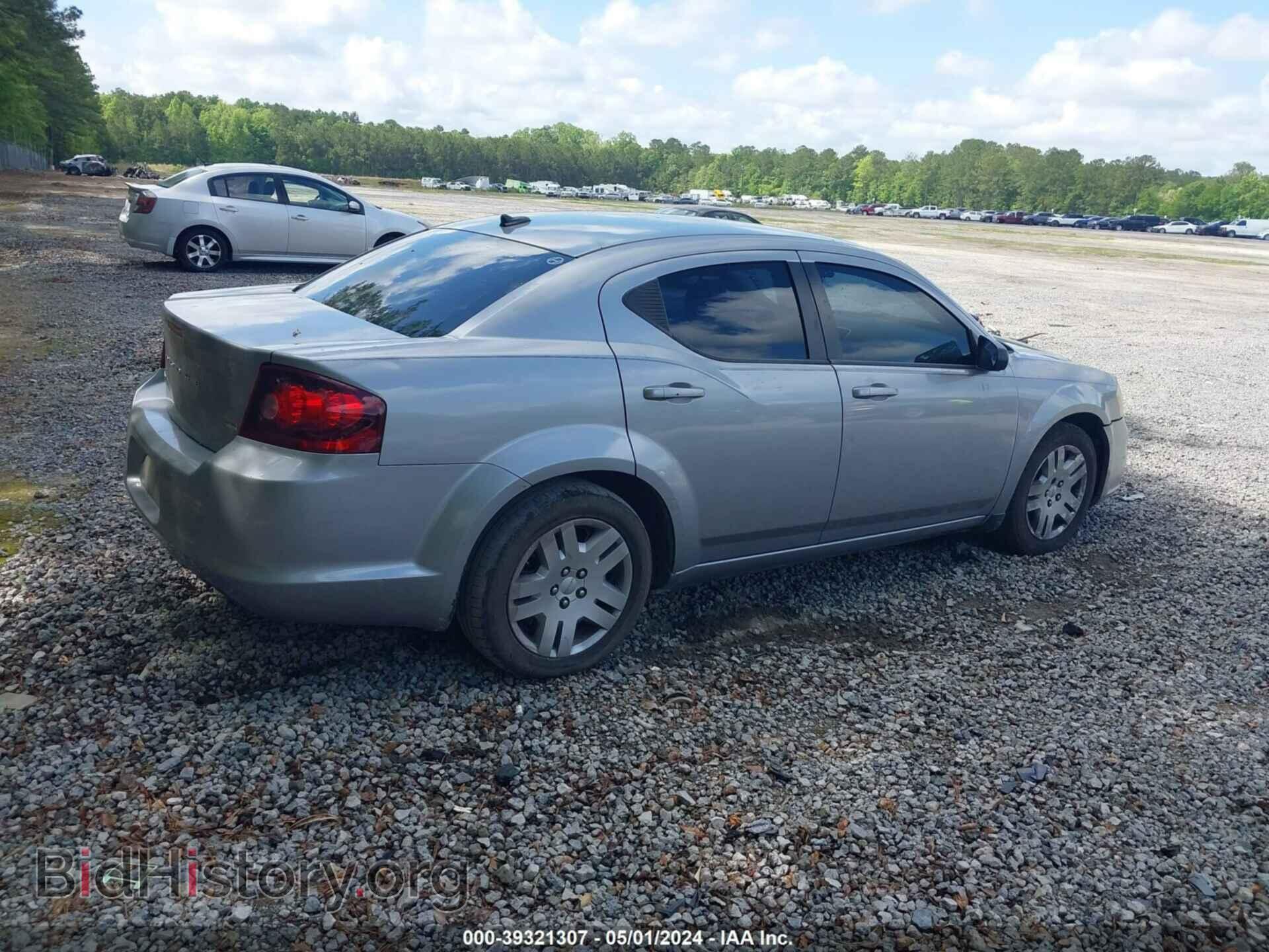 2013 DODGE AVENGER - VIN: 1C3CDZAG5DN766711 - Фото 4