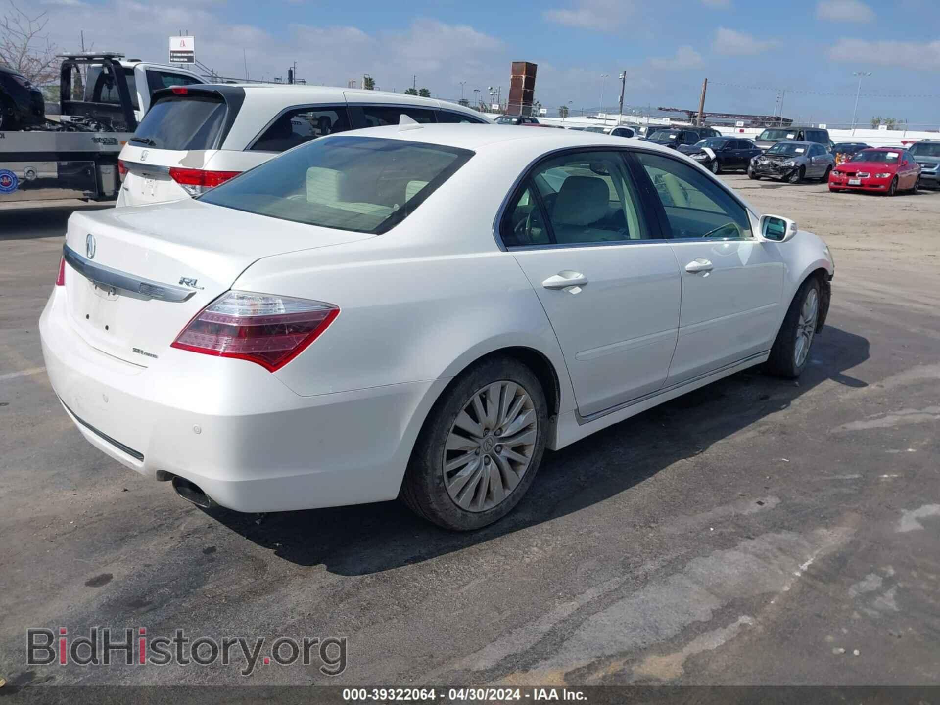 2011 ACURA RL - VIN: JH4KB2F60BC000283 - Фото 4