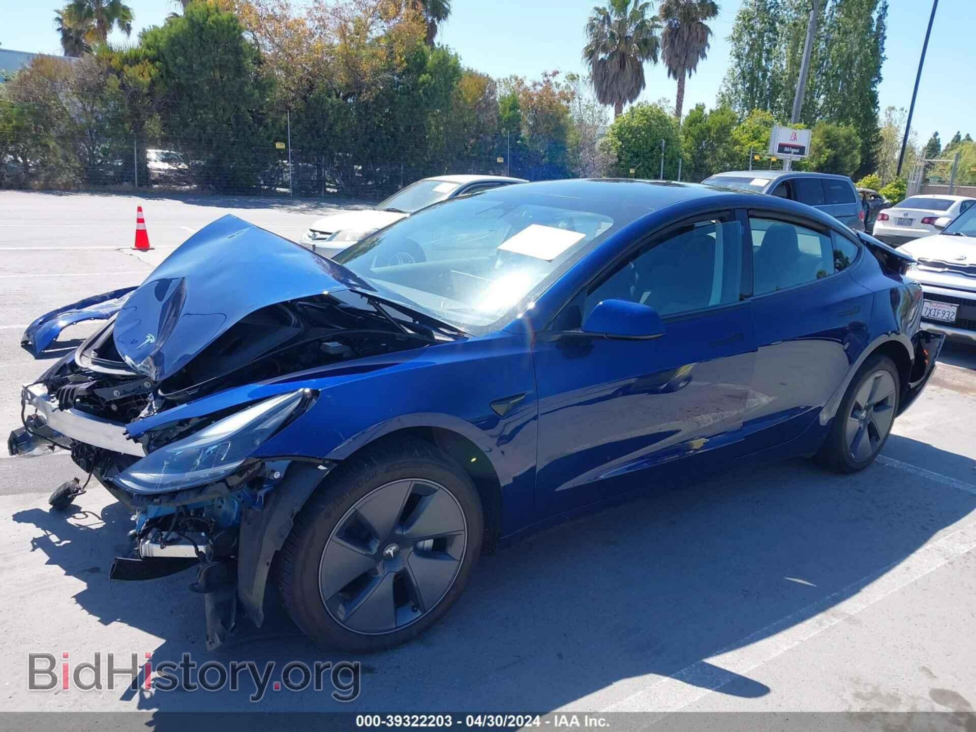 2023 TESLA MODEL 3 - VIN: 5YJ3E1EA3PF655447 - Фото 2