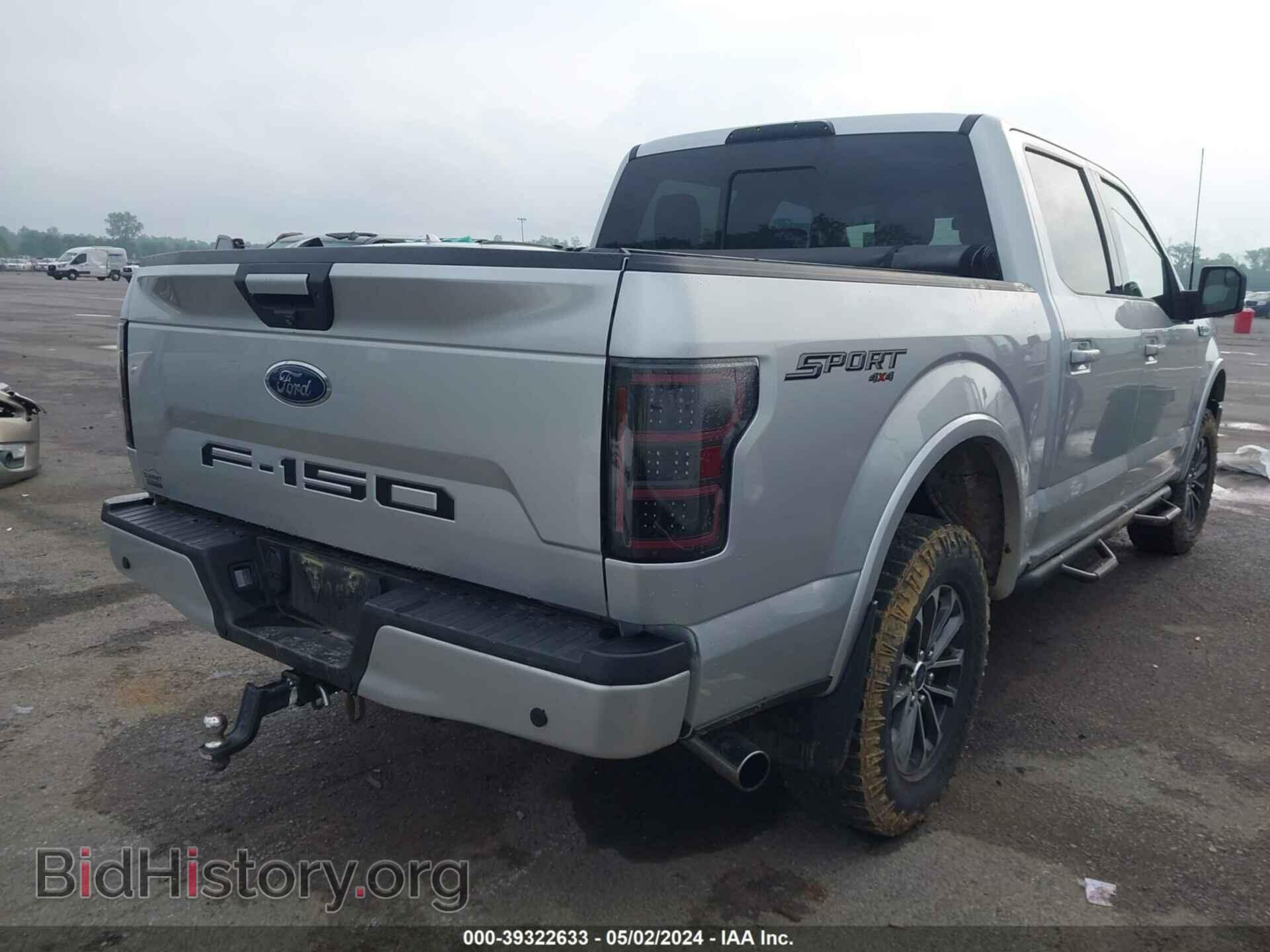 2018 FORD F-150 - VIN: 1FTEW1E52JFA96100 - Фото 4