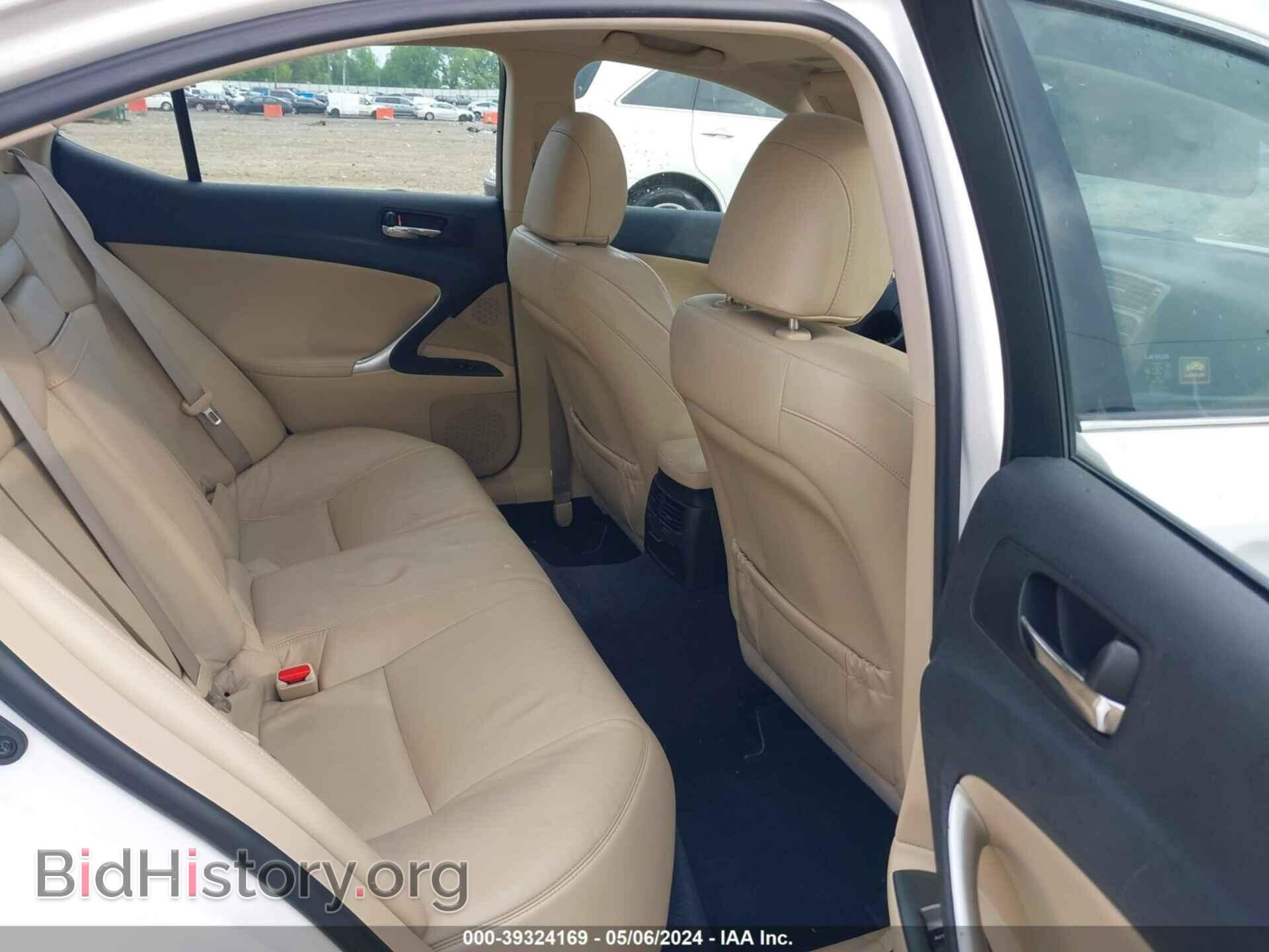 2008 LEXUS IS 250 - VIN: JTHBK262082078543 - Фото 8