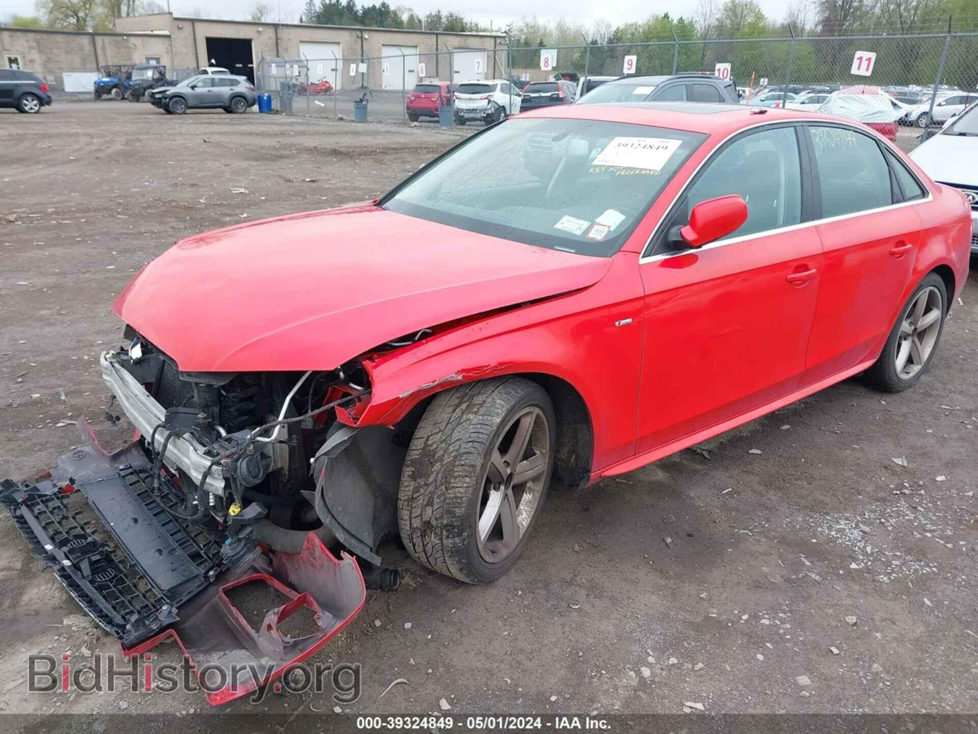 2012 AUDI A4 - VIN: WAUFFAFLXCN005307 - Фото 2