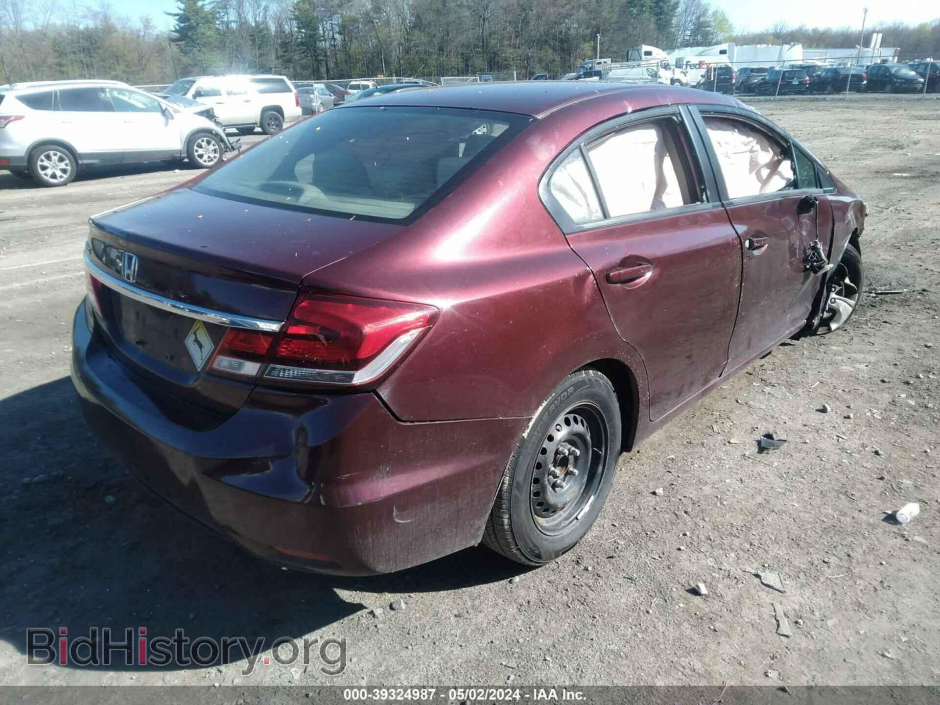 2013 HONDA CIVIC - VIN: 2HGFB2F58DH541822 - Фото 4