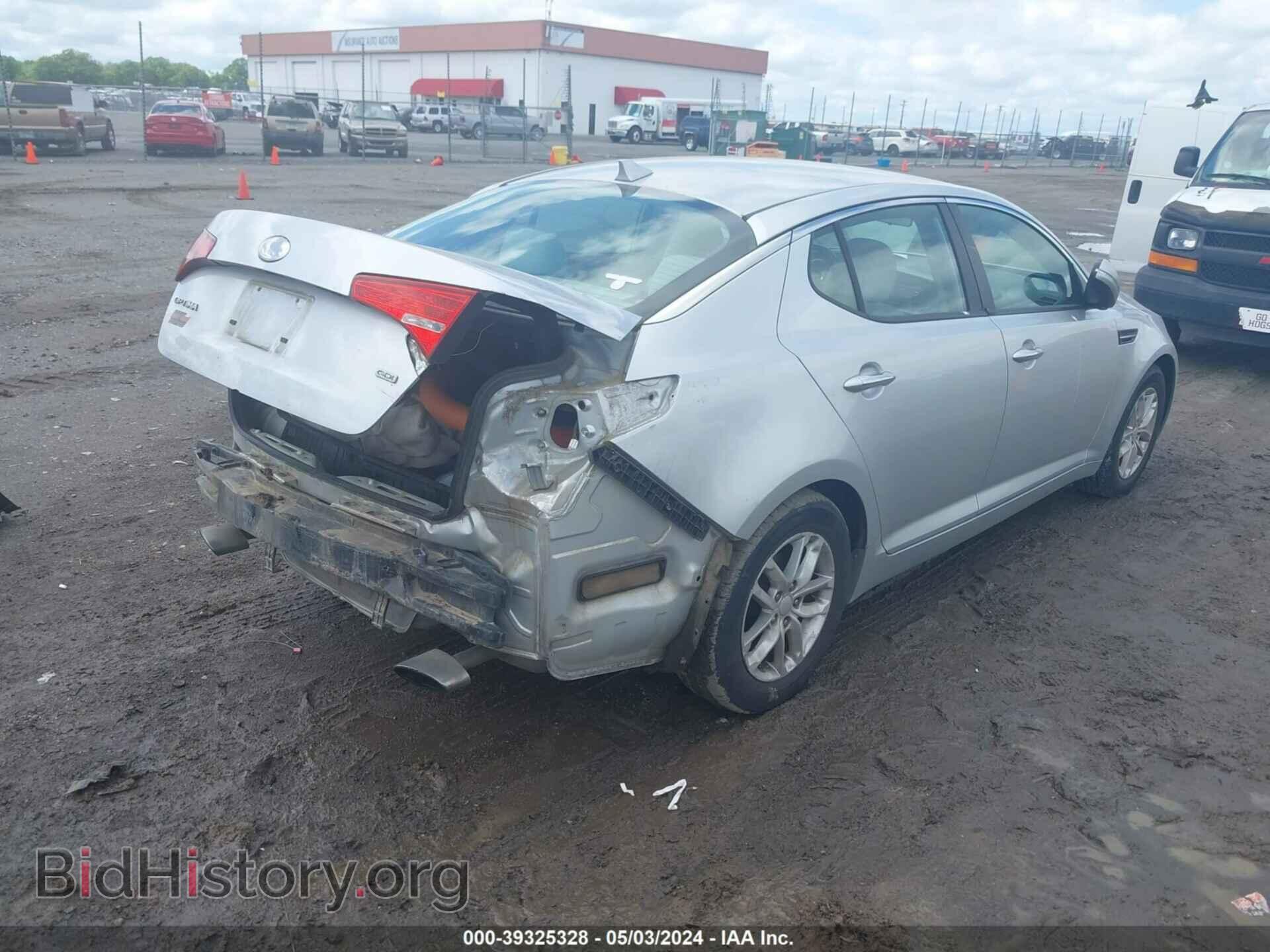 2013 KIA OPTIMA - VIN: KNAGM4A77D5404909 - Фото 4