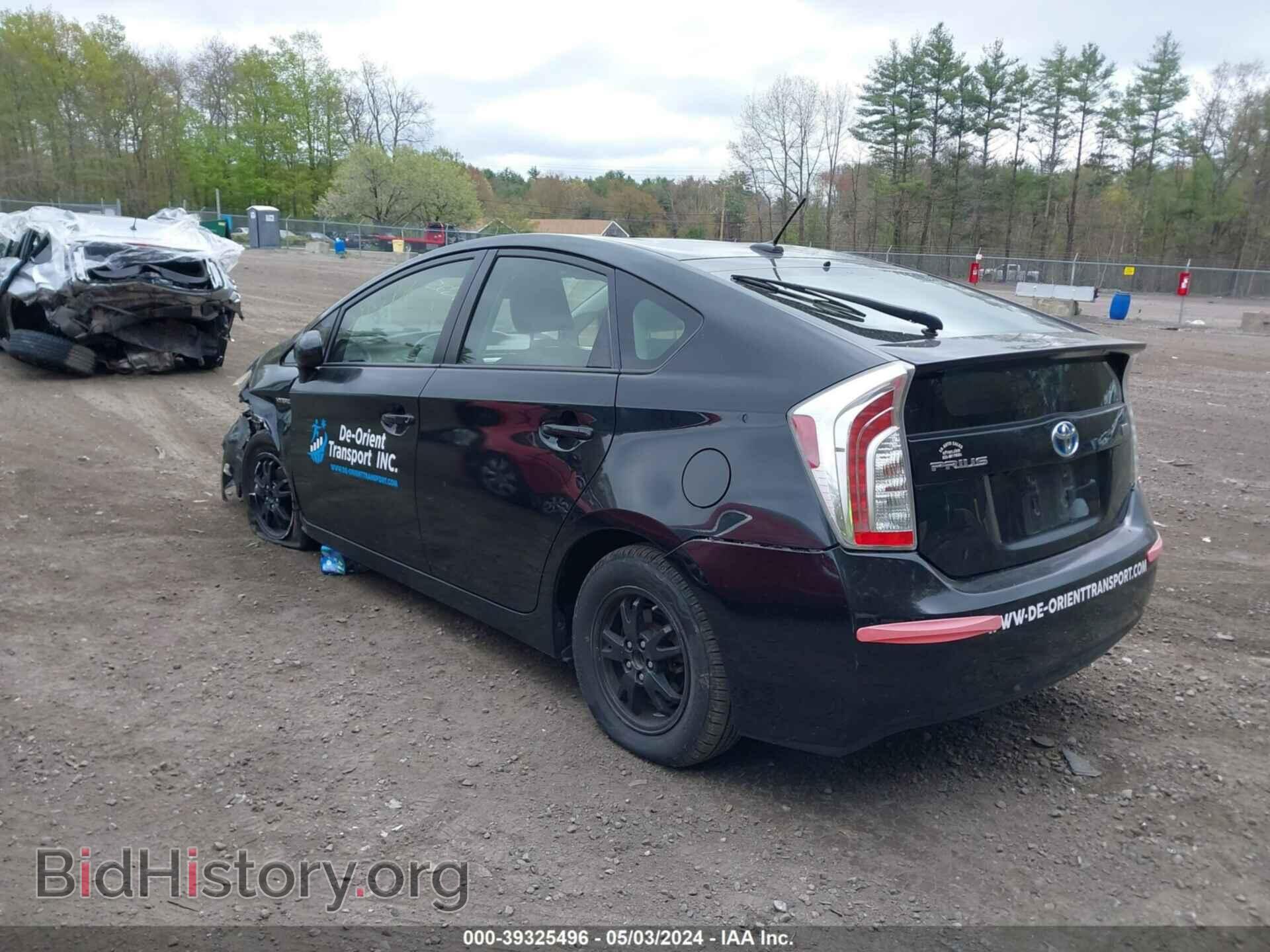 2014 TOYOTA PRIUS - VIN: JTDKN3DU4E1742783 - Фото 3