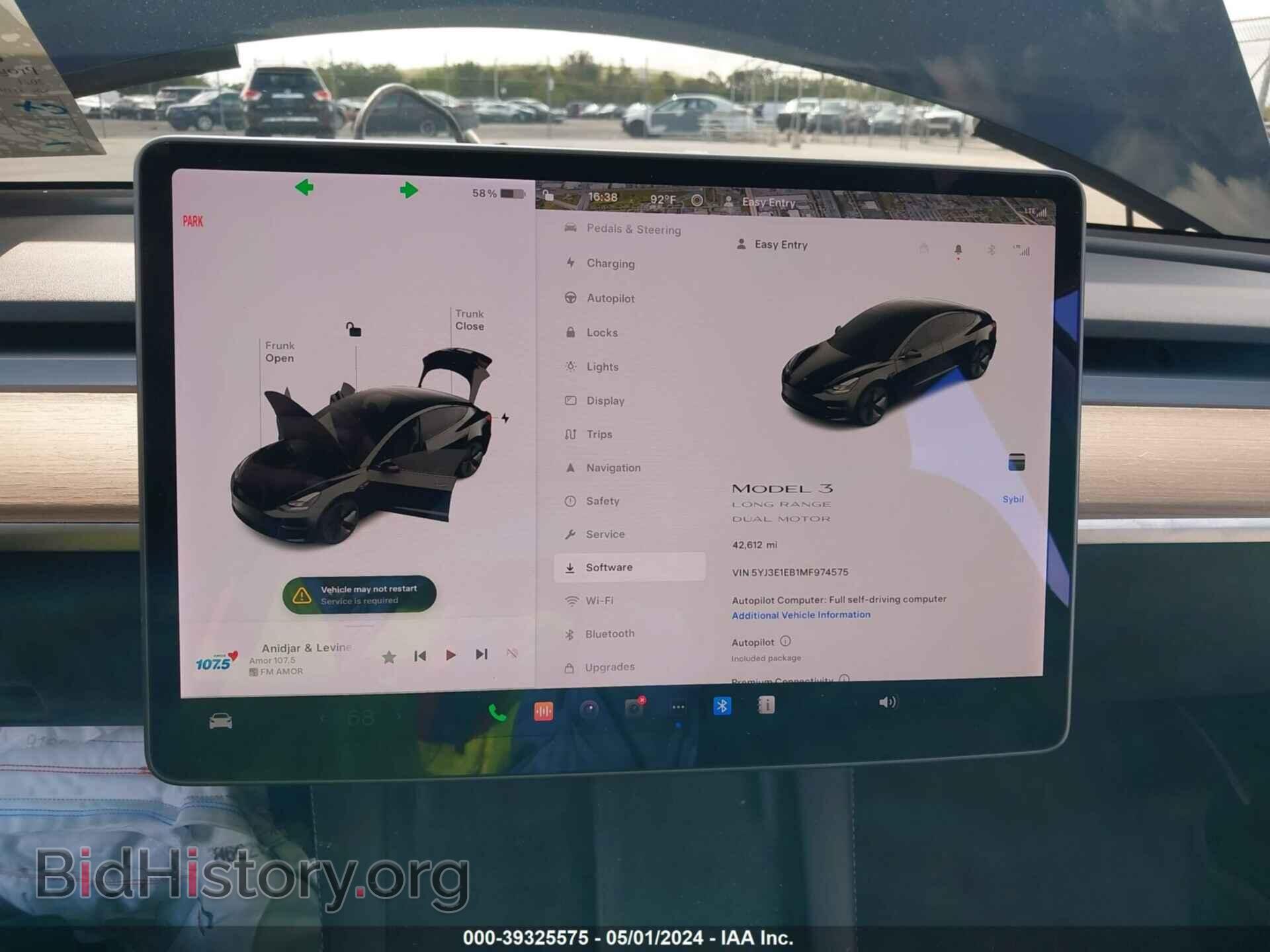 2021 TESLA MODEL 3 - VIN: 5YJ3E1EB1MF974575 - Фото 7