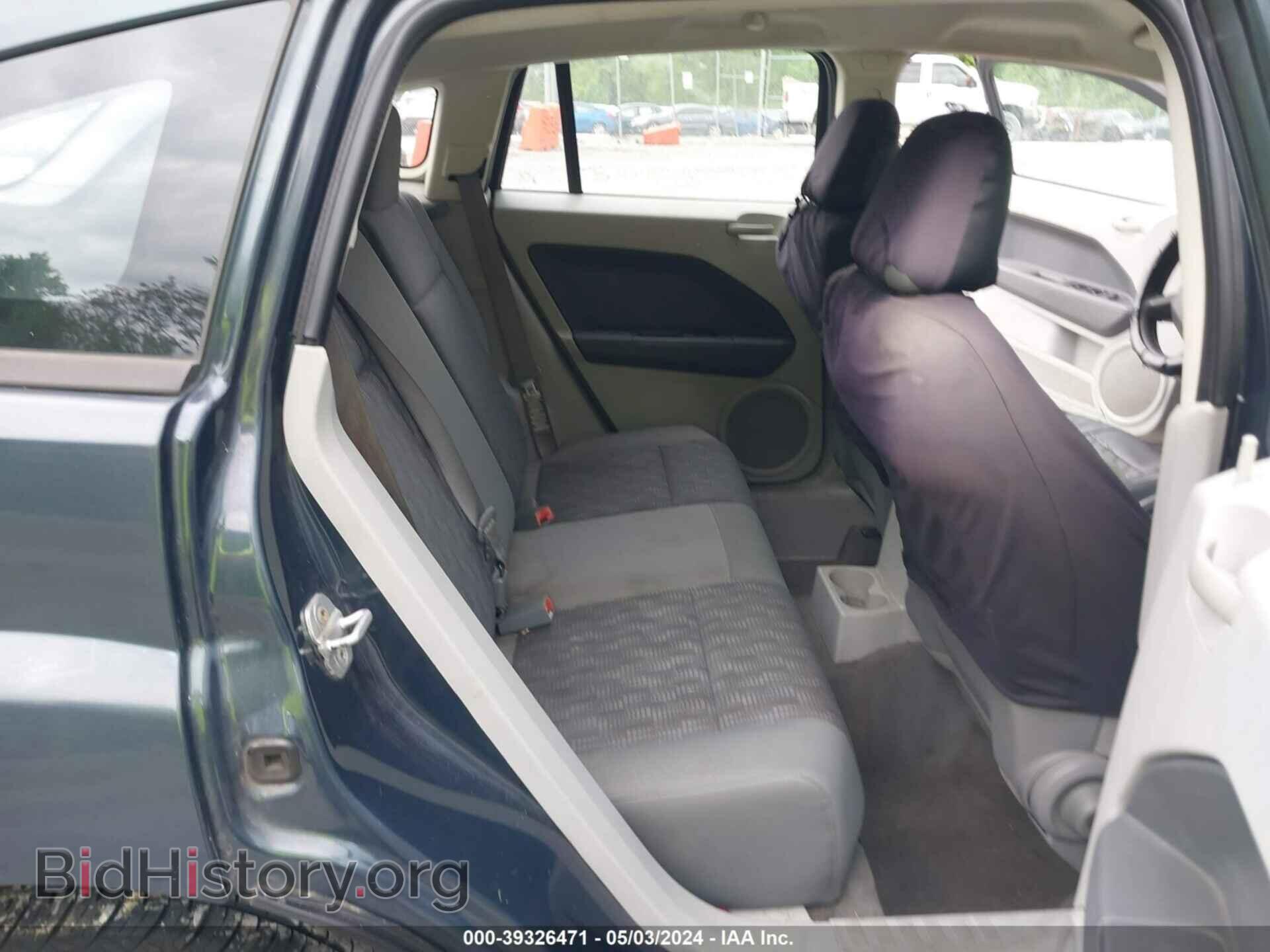 2007 DODGE CALIBER - VIN: 1B3HB28B17D271068 - Фото 8