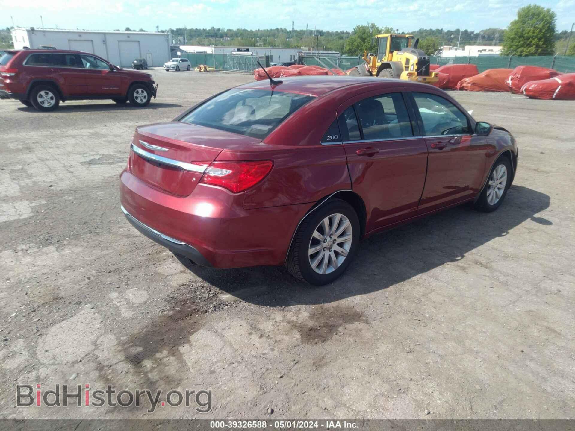 2013 CHRYSLER 200 - VIN: 1C3CCBBB6DN736114 - Фото 4
