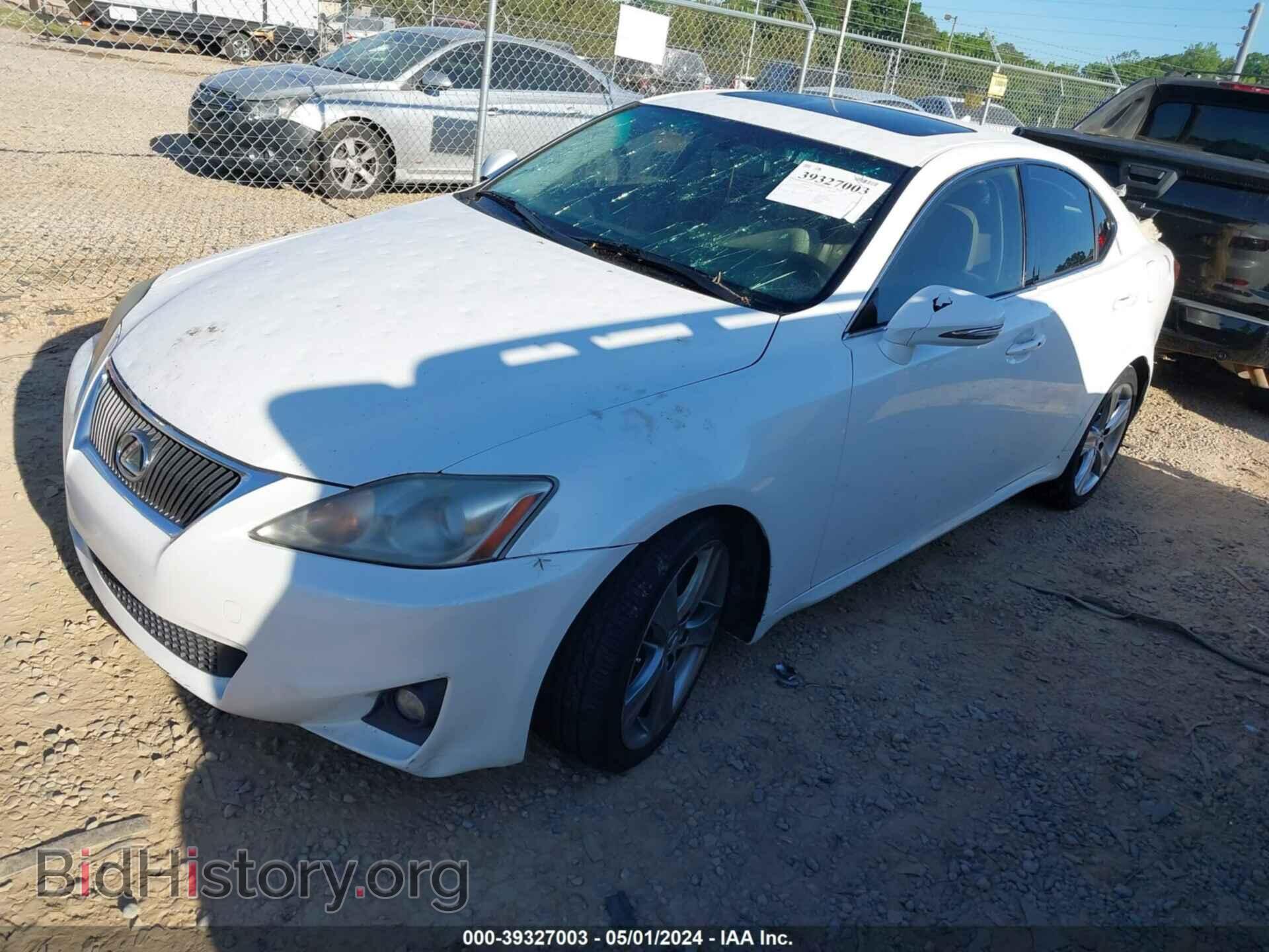 2011 LEXUS IS 250 - VIN: JTHBF5C25B5154502 - Фото 2
