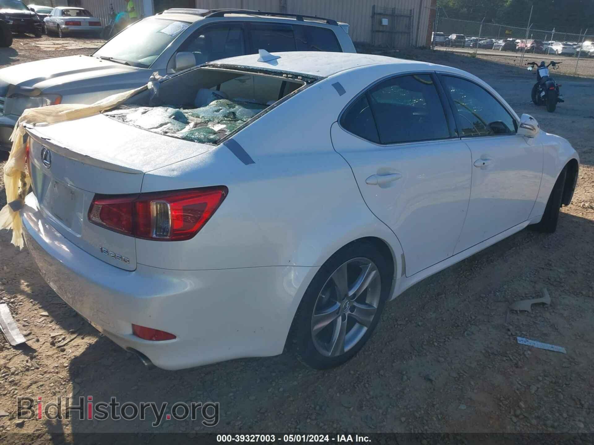 2011 LEXUS IS 250 - VIN: JTHBF5C25B5154502 - Фото 4