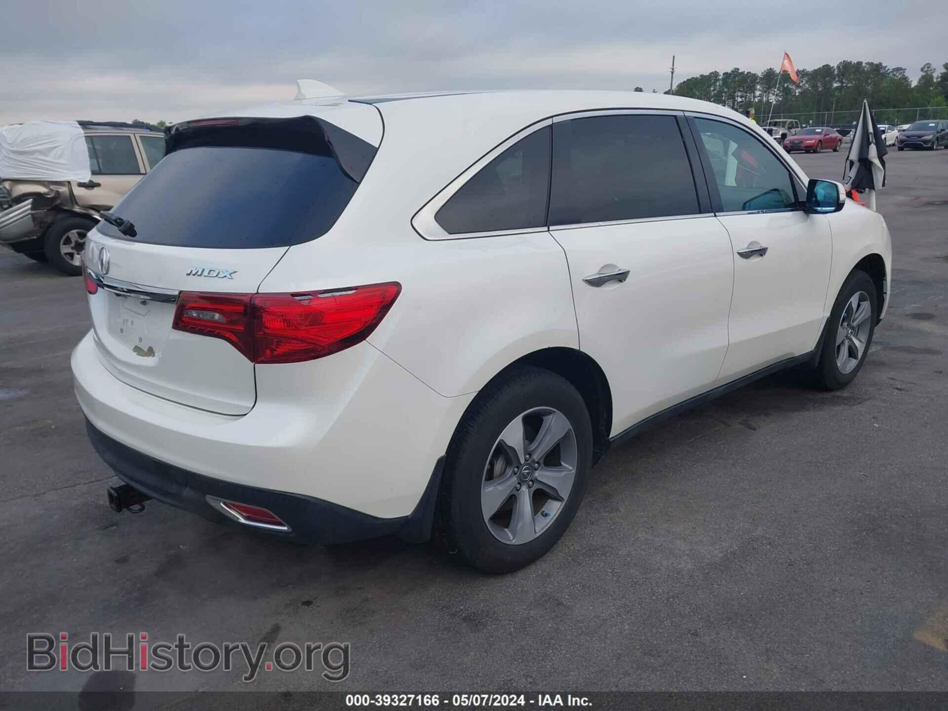 2014 ACURA MDX - VIN: 5FRYD3H25EB014174 - Фото 4
