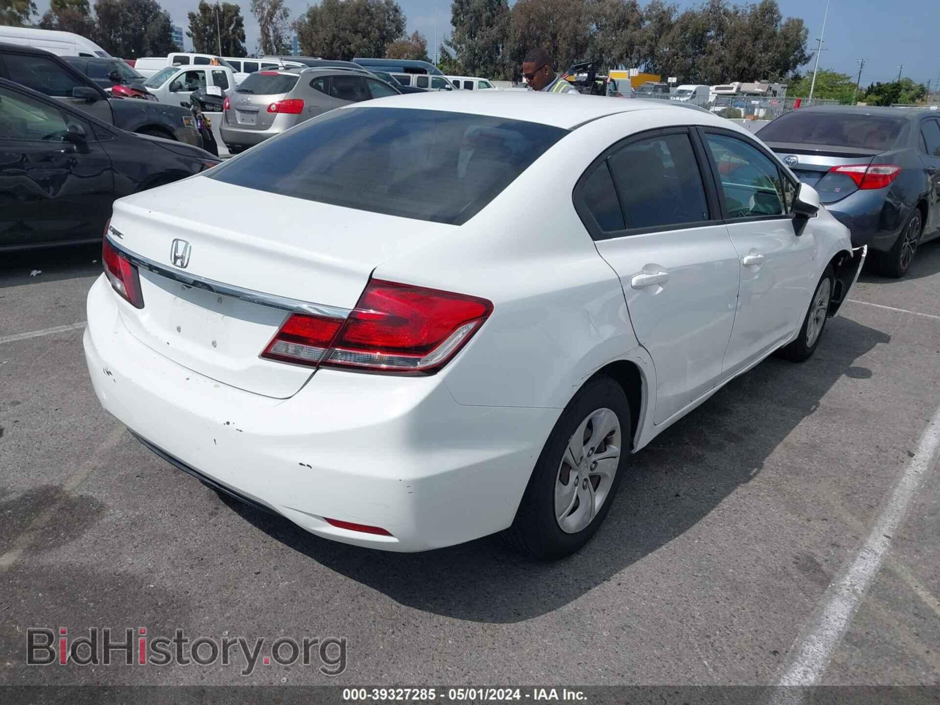 2013 HONDA CIVIC - VIN: 19XFB2F58DE209244 - Фото 4