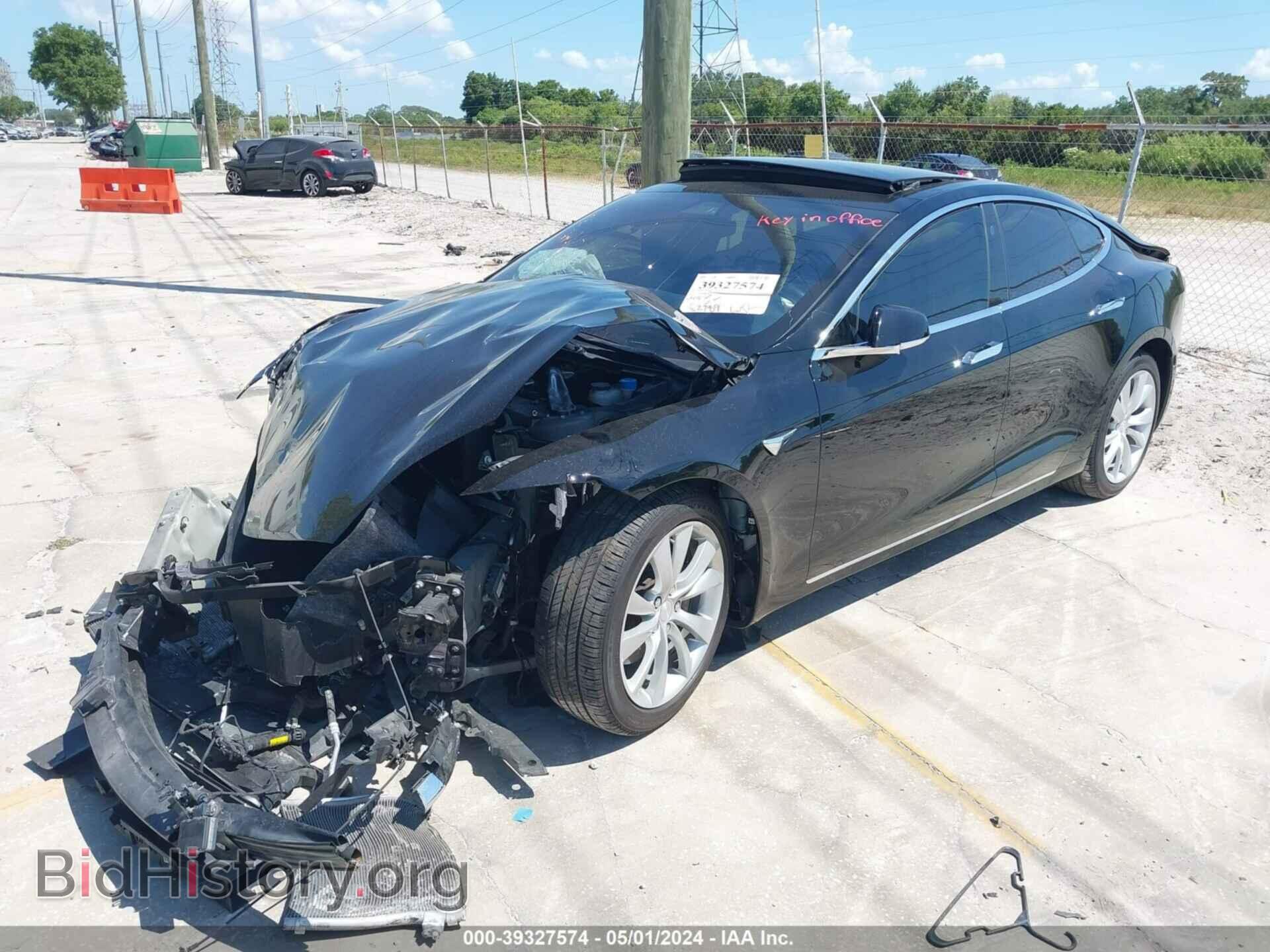2017 TESLA MODEL S - VIN: 5YJSA1E21HF186182 - Photo 2