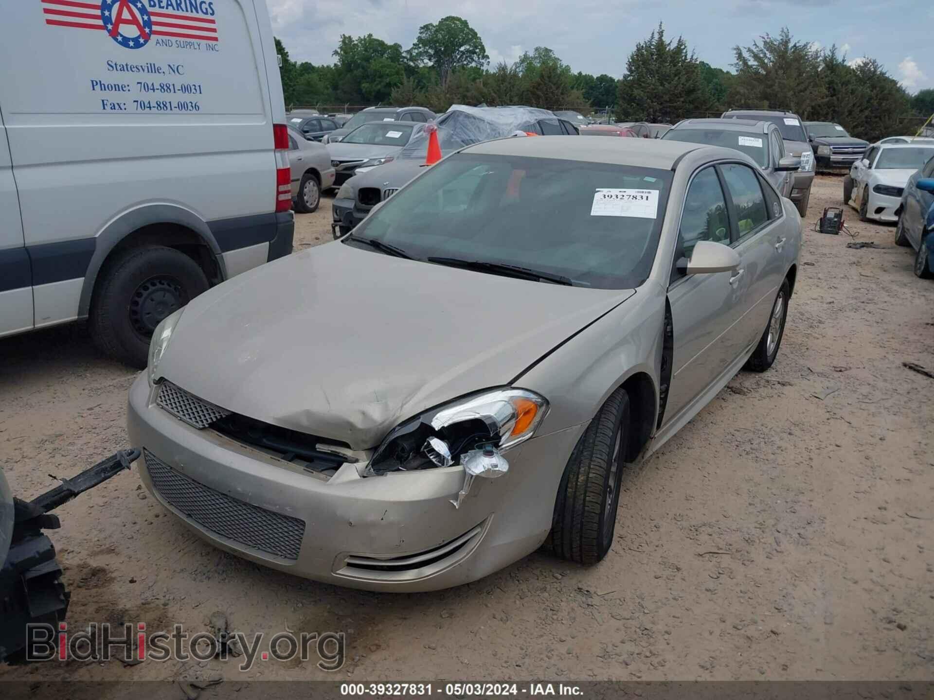2012 CHEVROLET IMPALA - VIN: 2G1WA5E33C1137541 - Фото 2