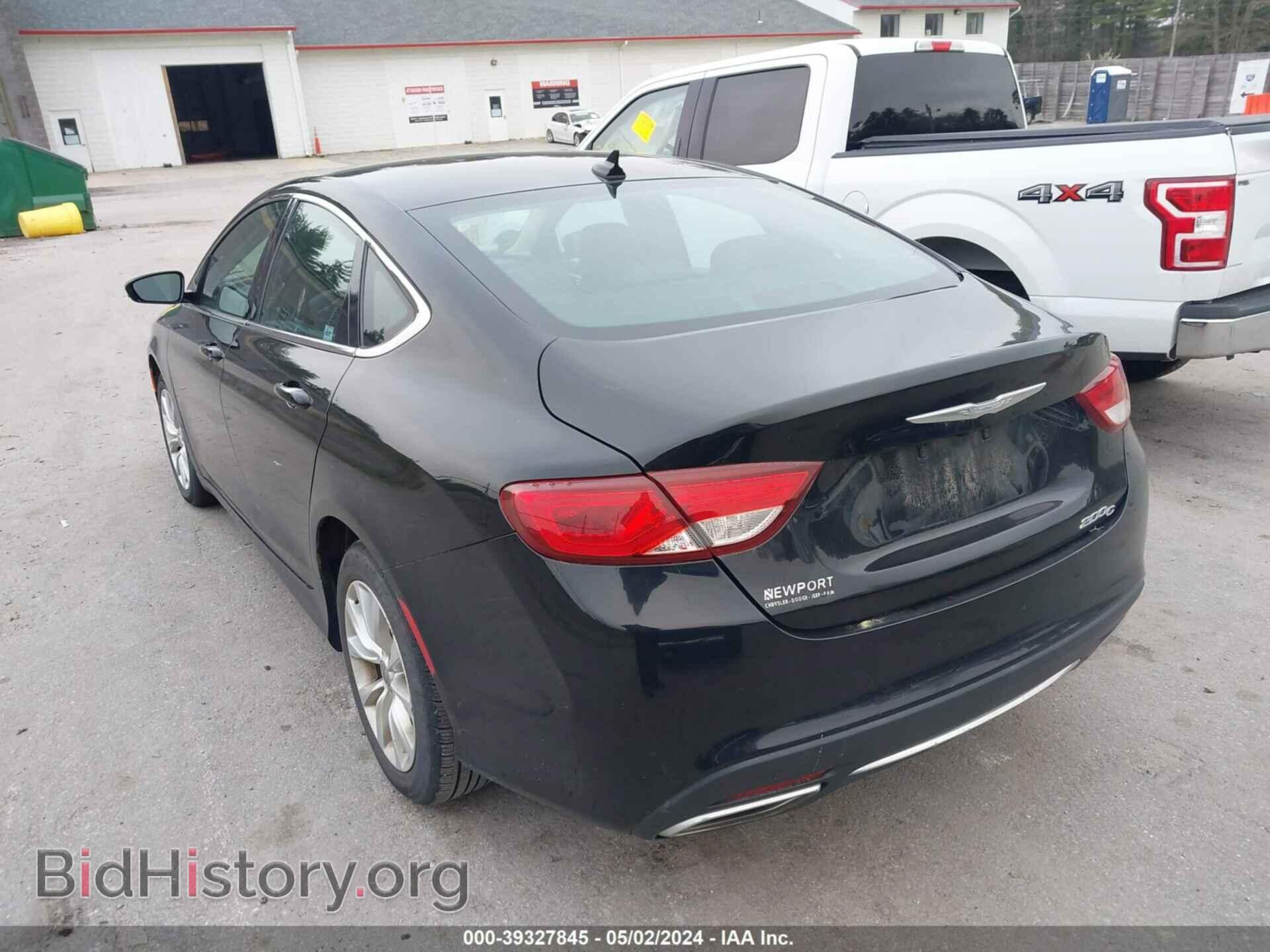 2015 CHRYSLER 200 - VIN: 1C3CCCCGXFN524626 - Фото 3