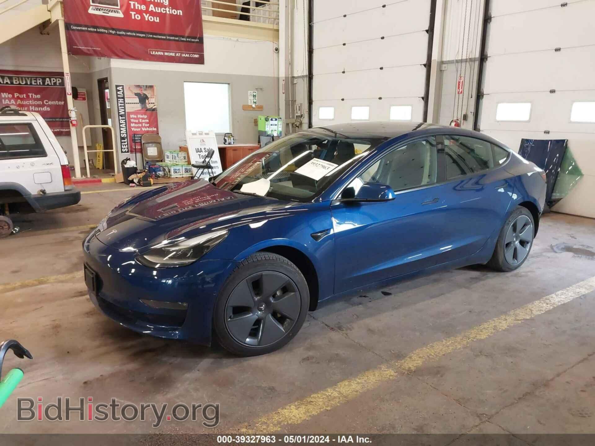 2022 TESLA MODEL 3 - VIN: 5YJ3E1EB8NF135945 - Фото 2