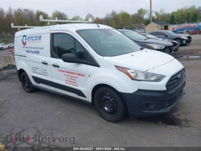 2019 Ford TRANSIT CONNECT XL, white — VIN NM0LS7E24K1429176, IAAI