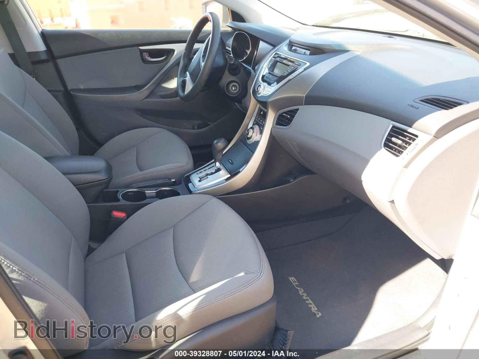 2012 HYUNDAI ELANTRA - VIN: 5NPDH4AE3CH086858 - Фото 5