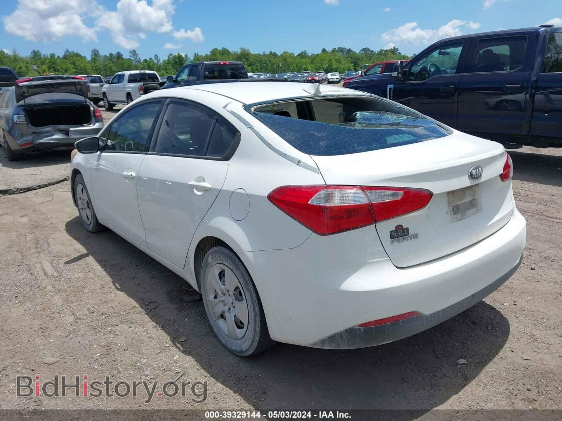 2016 KIA FORTE - VIN: KNAFK4A60G5444956 - Фото 3