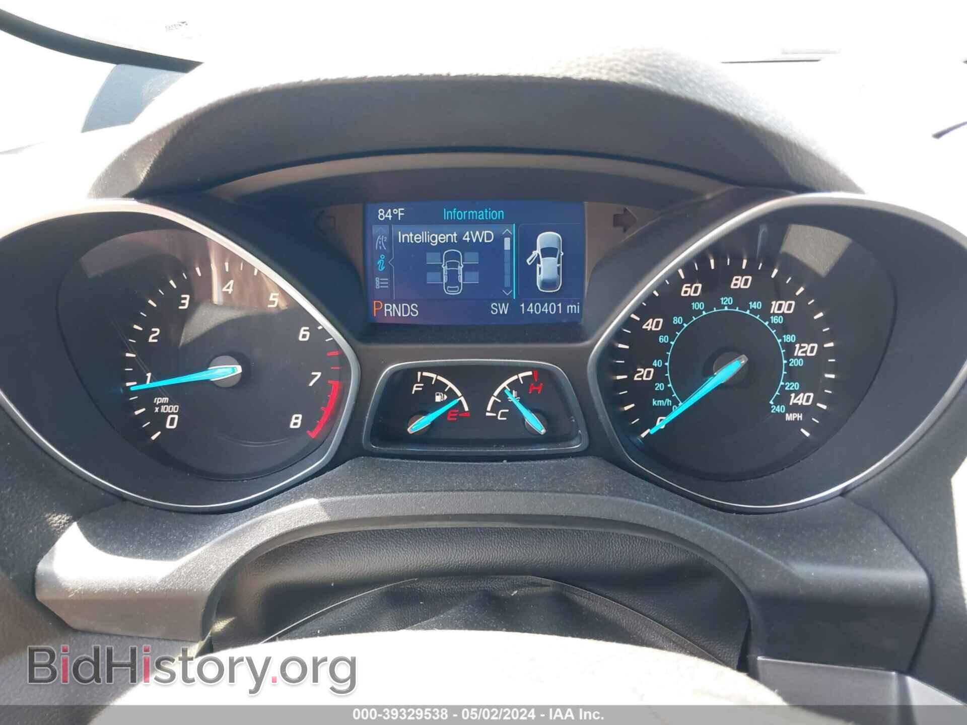 2014 FORD ESCAPE - VIN: 1FMCU9G94EUB40302 - Фото 7
