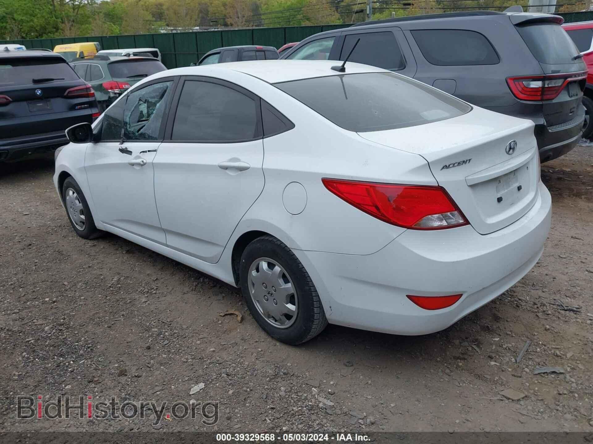 2017 HYUNDAI ACCENT - VIN: KMHCT4AE9HU192749 - Фото 3
